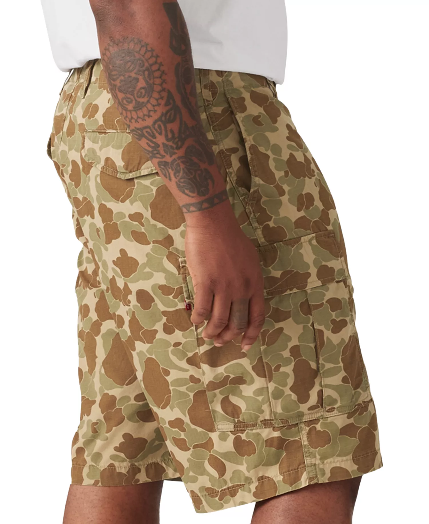 Men's Big & Tall Carrier 10" Shorts - Duck Camo - 44