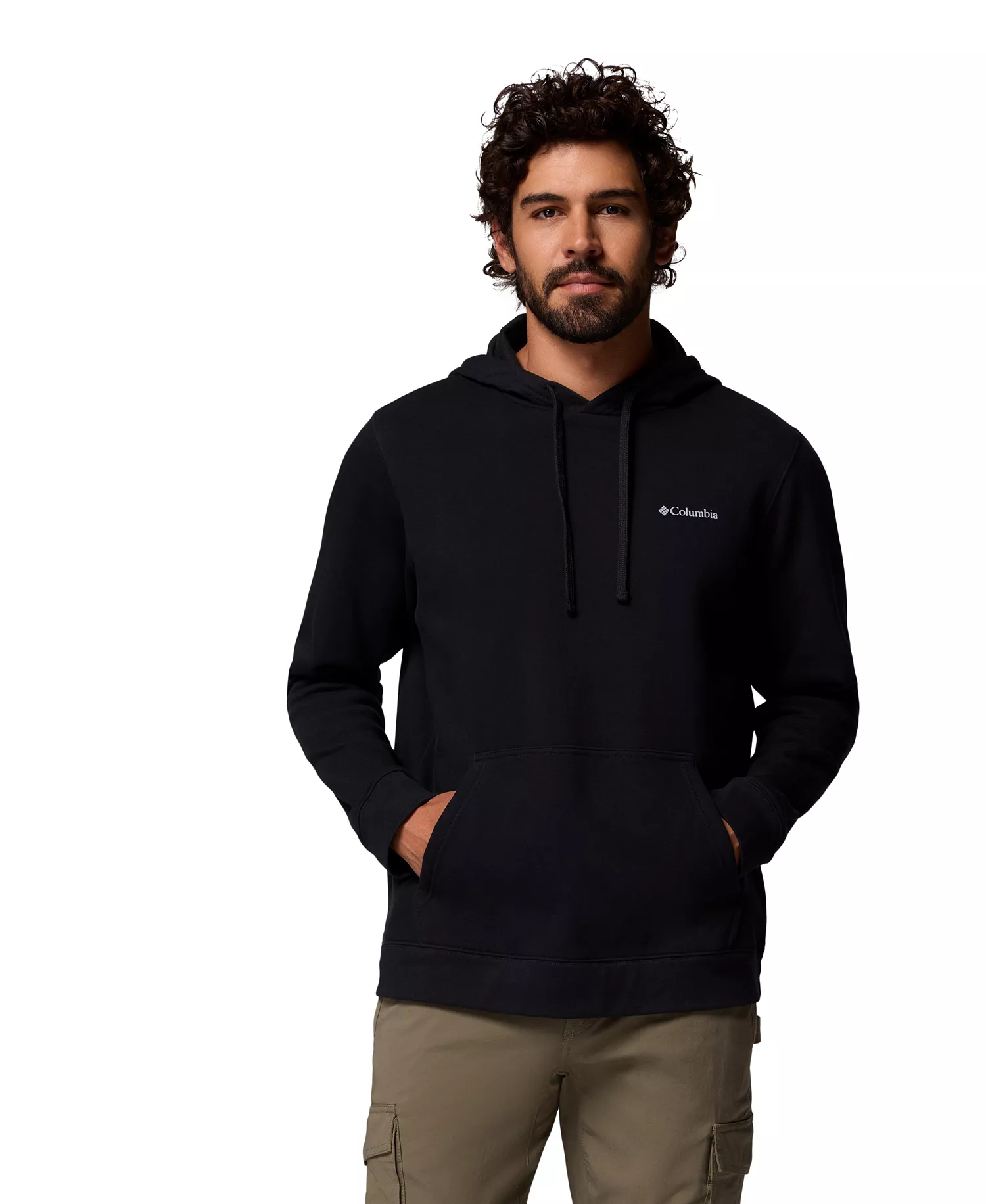 Men's Trek Graphic Hoodie - Black, Meadowland - L