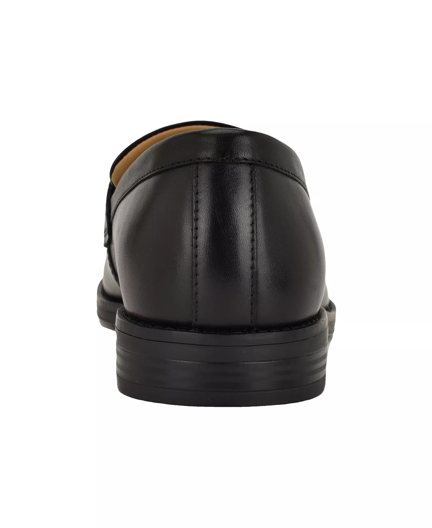 Men's Jezzon Leather Dress Loafers - Black Leather - 10.5M