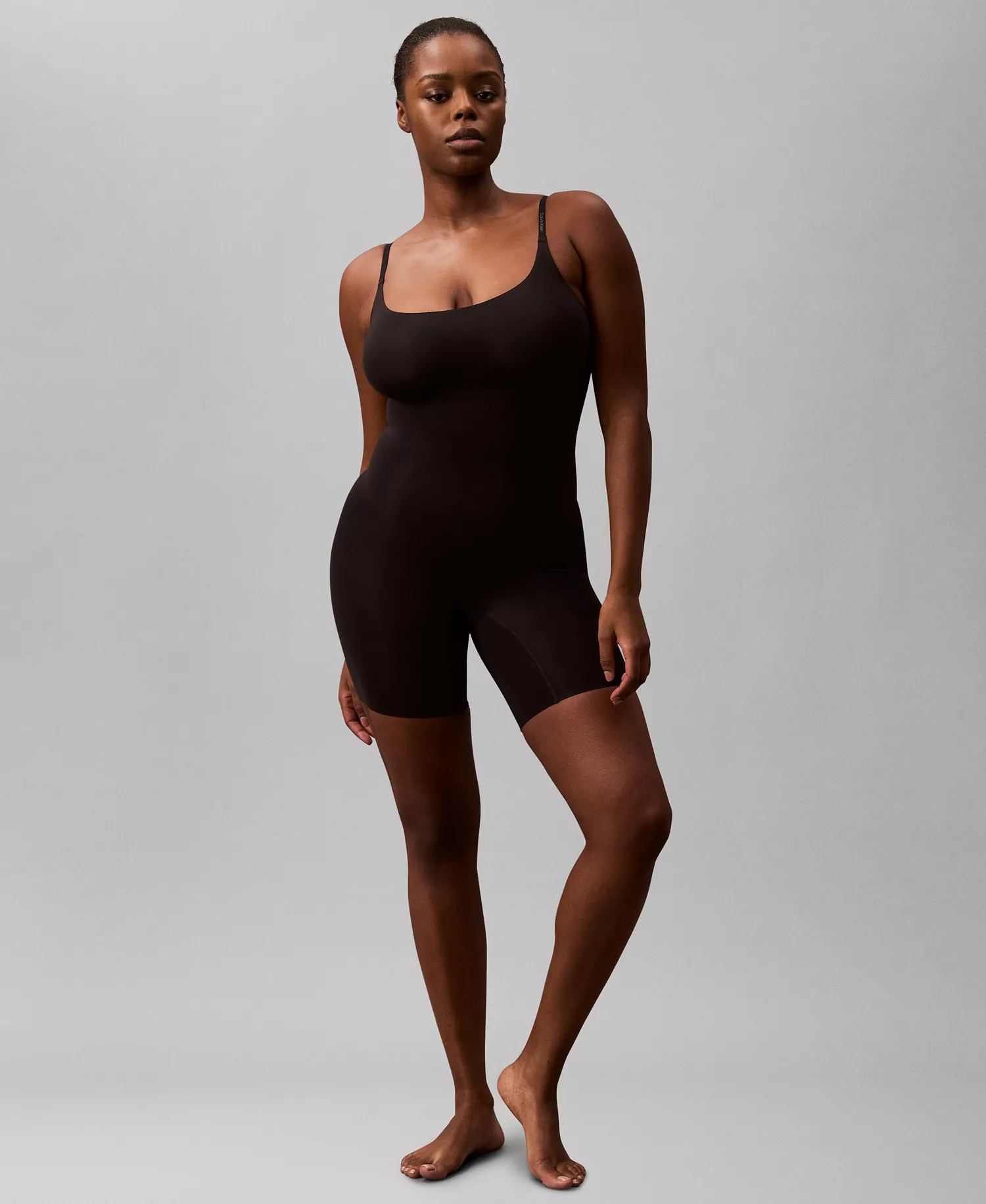 Women's Secure Extra Firm Sculpt Shapewear Bodysuit QF8164 - Black - L