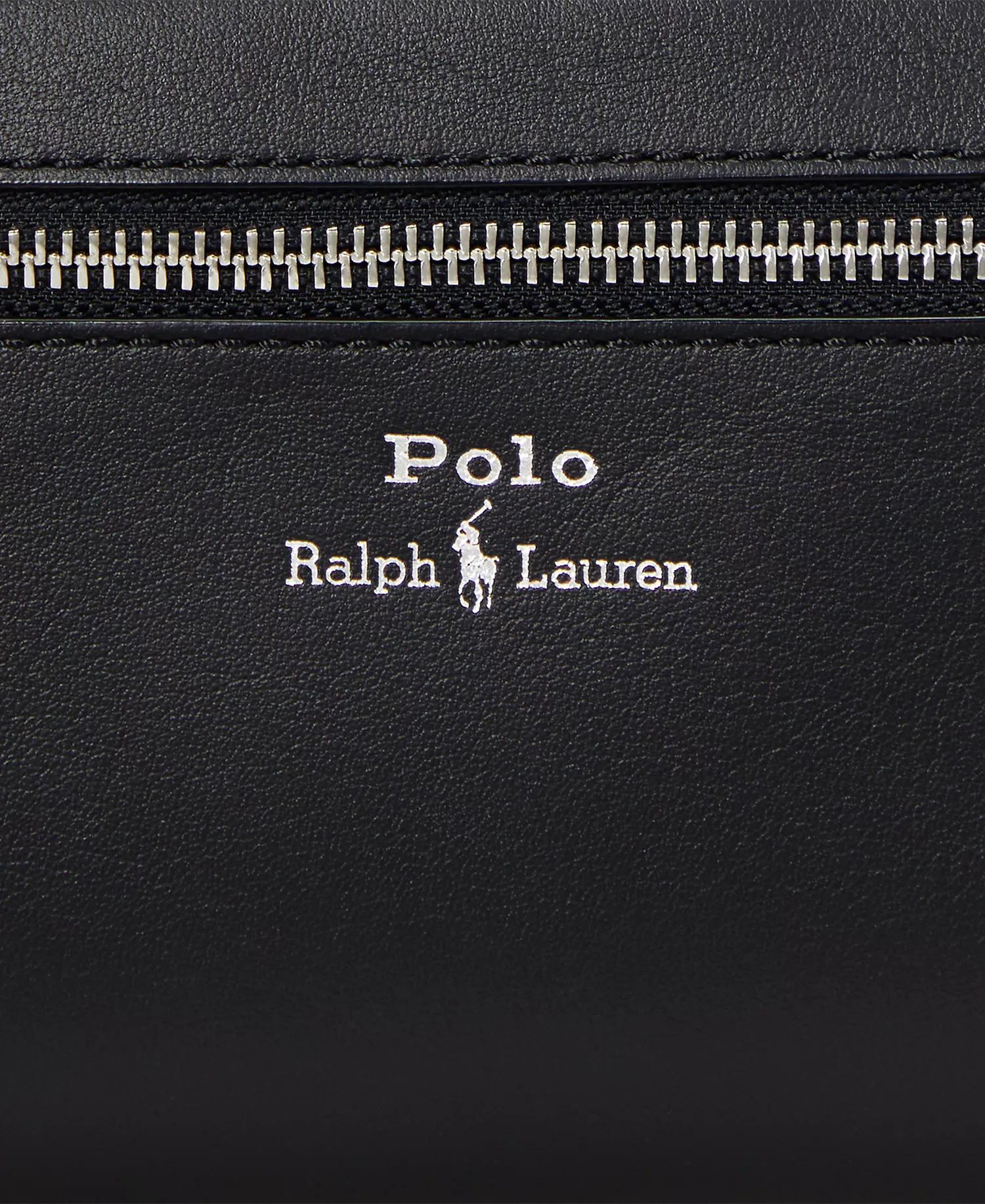 Men's Smooth Leather Travel Case - Black - No Size