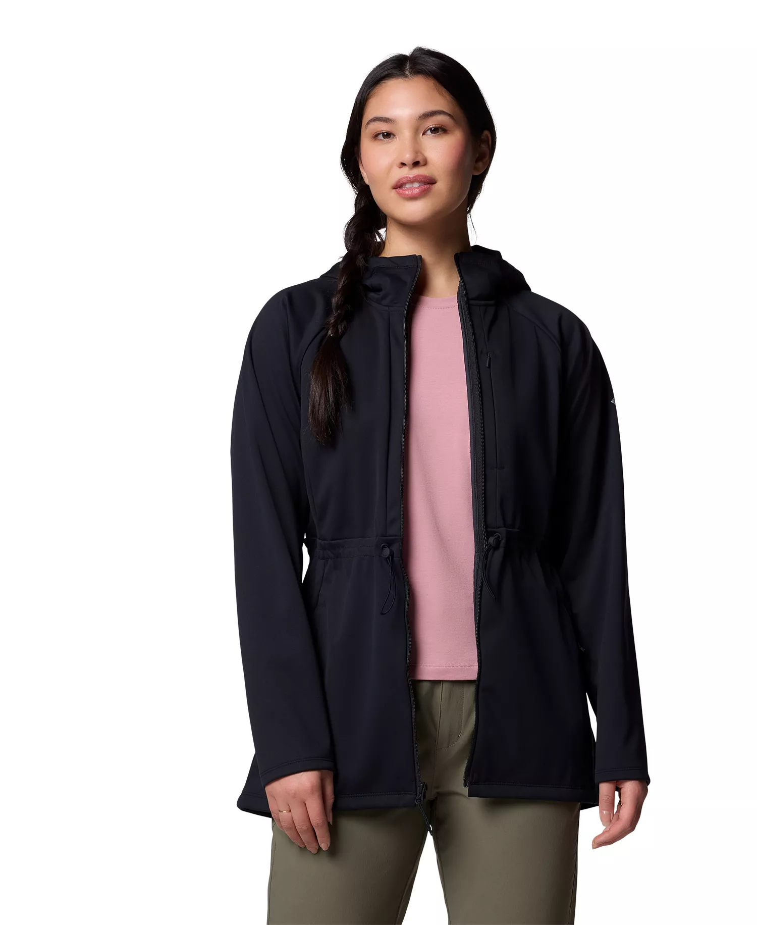 Women's Flora Park II Softshell Jacket - Black - L