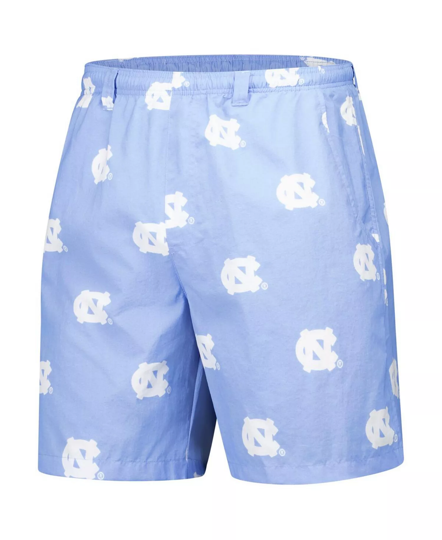 Men's Carolina Blue North Carolina Tar Heels Back Cast III Printed Shorts - Carolina Blue - M