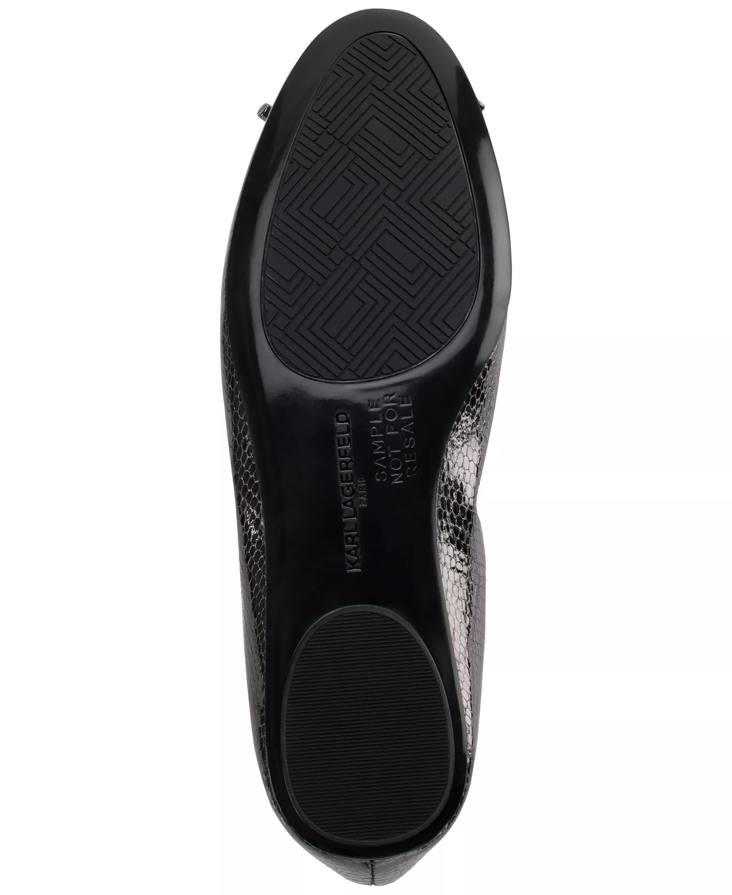 Women's Velma Almond Toe Ballet Flats - Dark Slate - 10M