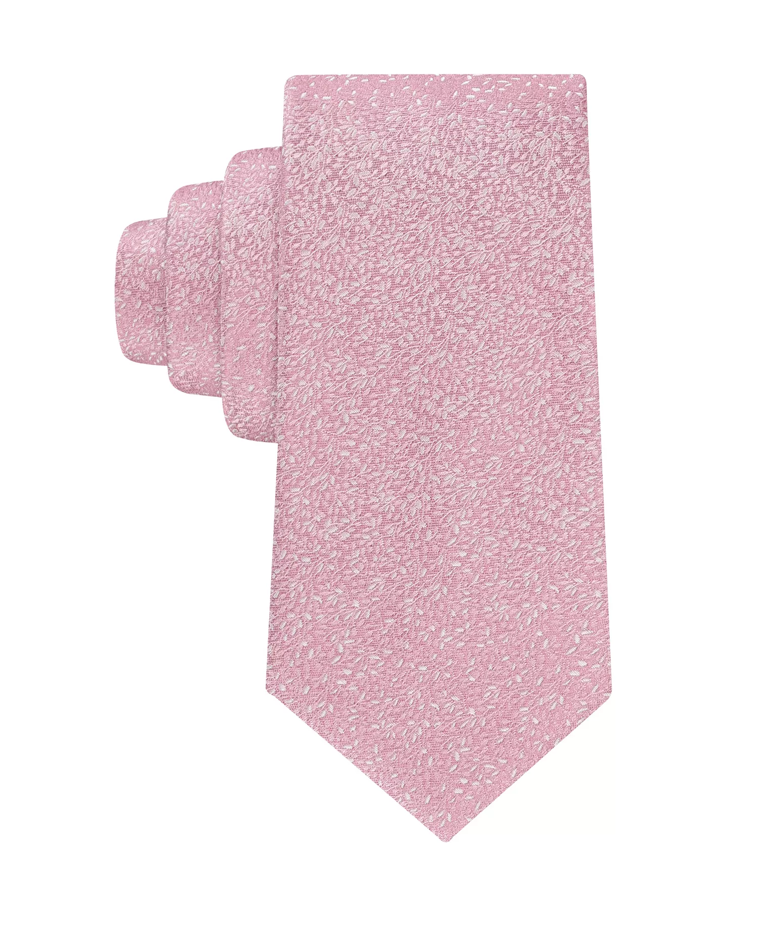 Men's Barilla Floral Classic Tie - Berry - ONE SIZE