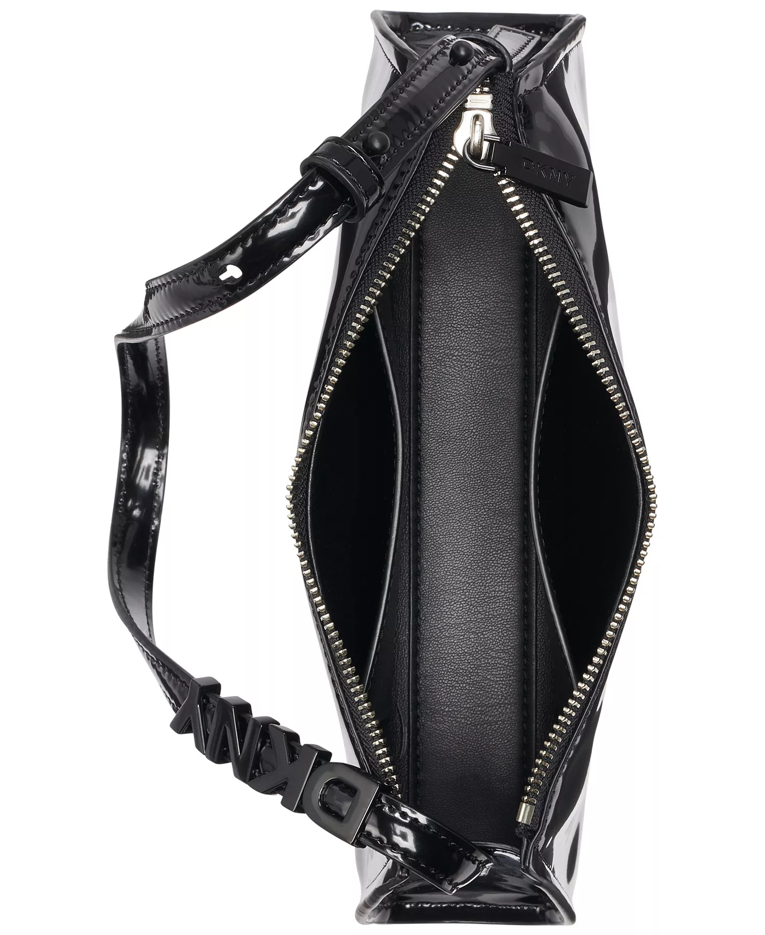 Avril Top Zip Slim Shoulder Bag - Black/black - NO SIZE