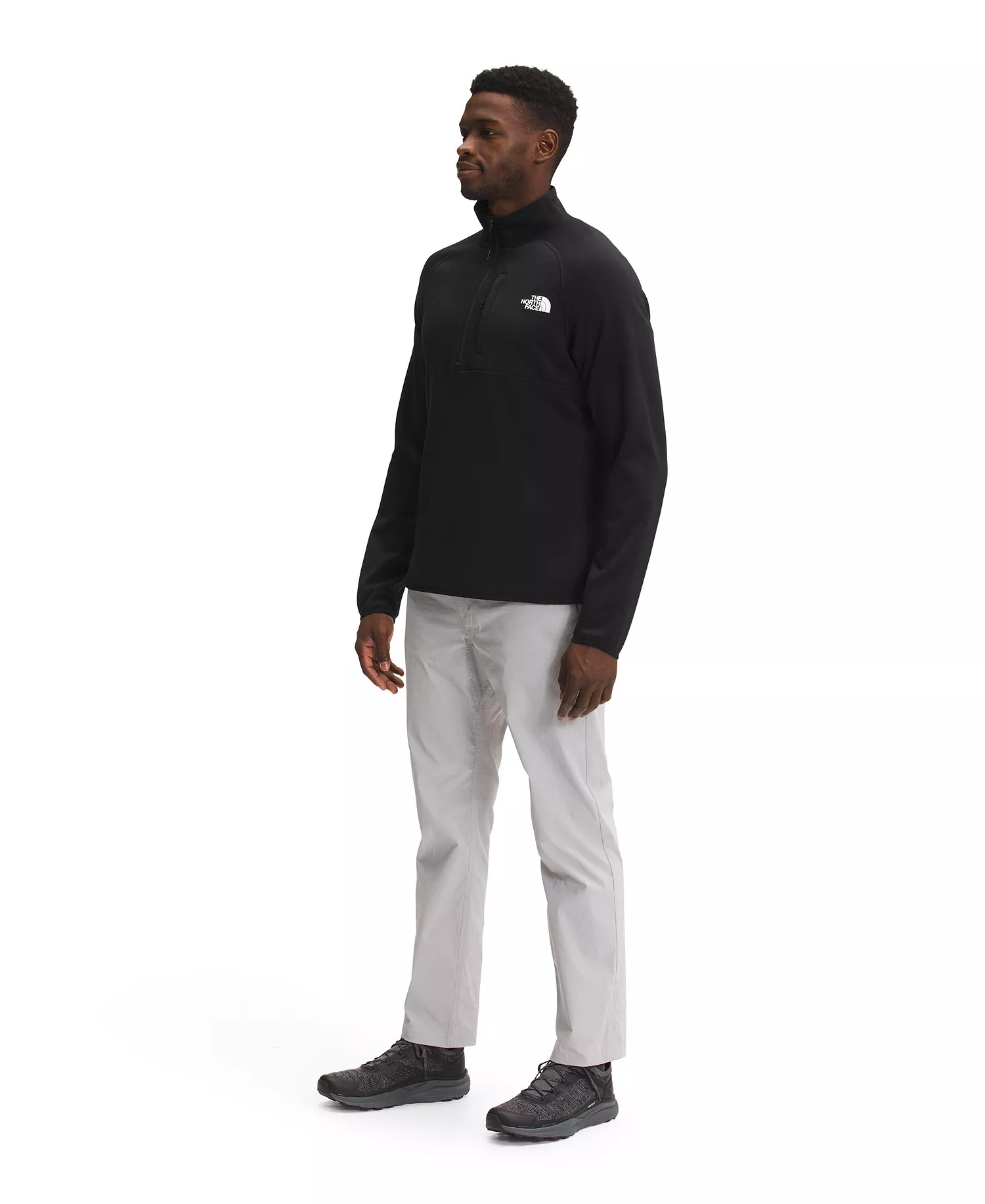 Men's Canyonlands Half Zip Fleece Jacket  - Tnf Black - 2XL
