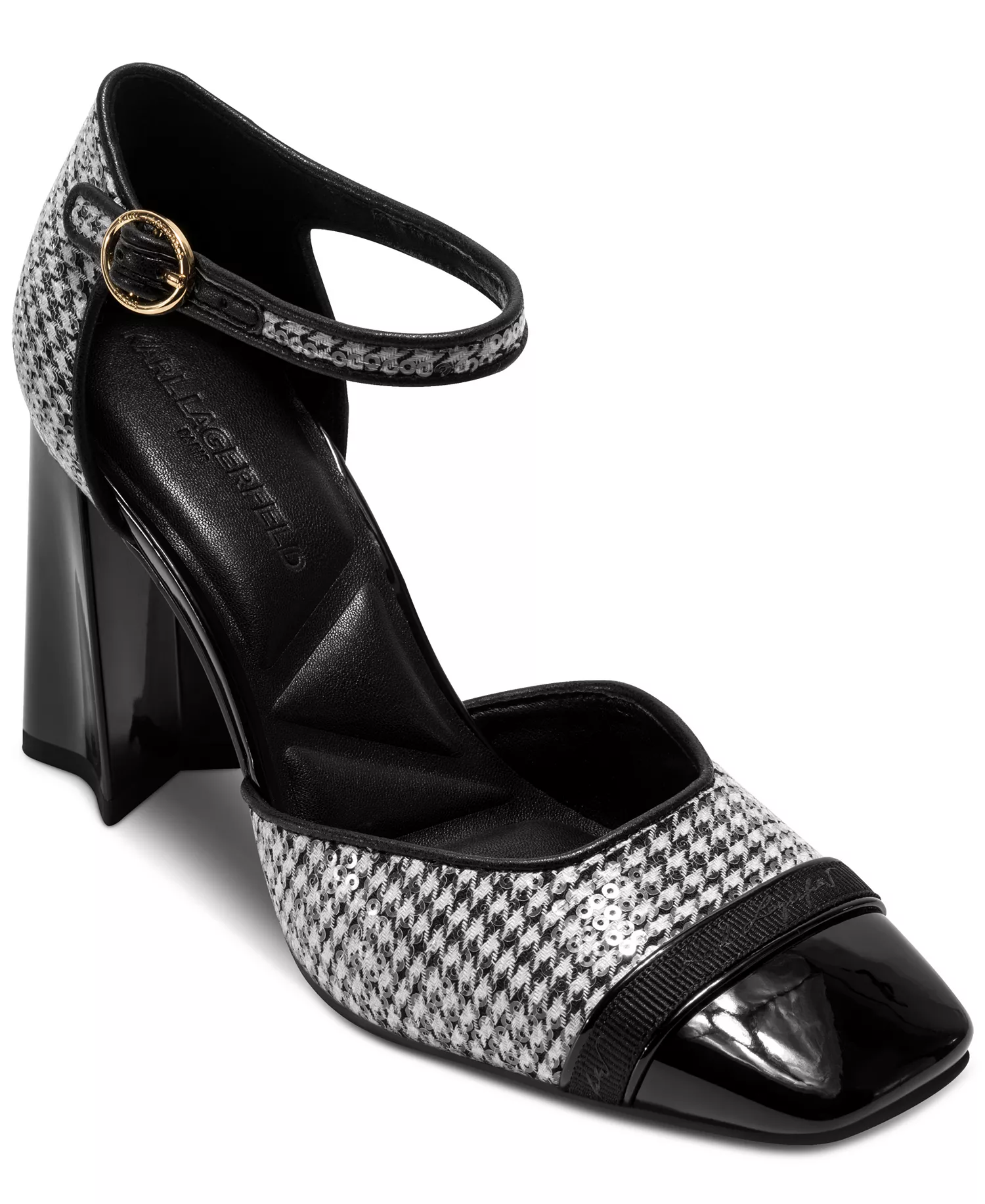 Women's Sapphira High Heel Pumps - Black/White - 5.5M