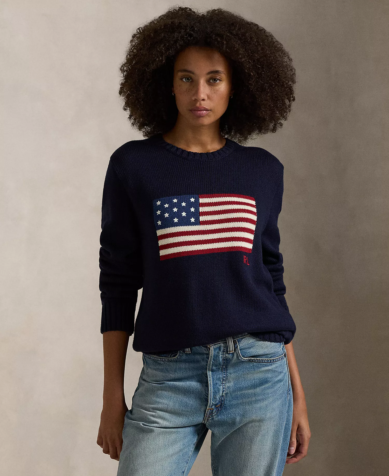 Unisex The Iconic Flag Sweater - Blue - 2XL