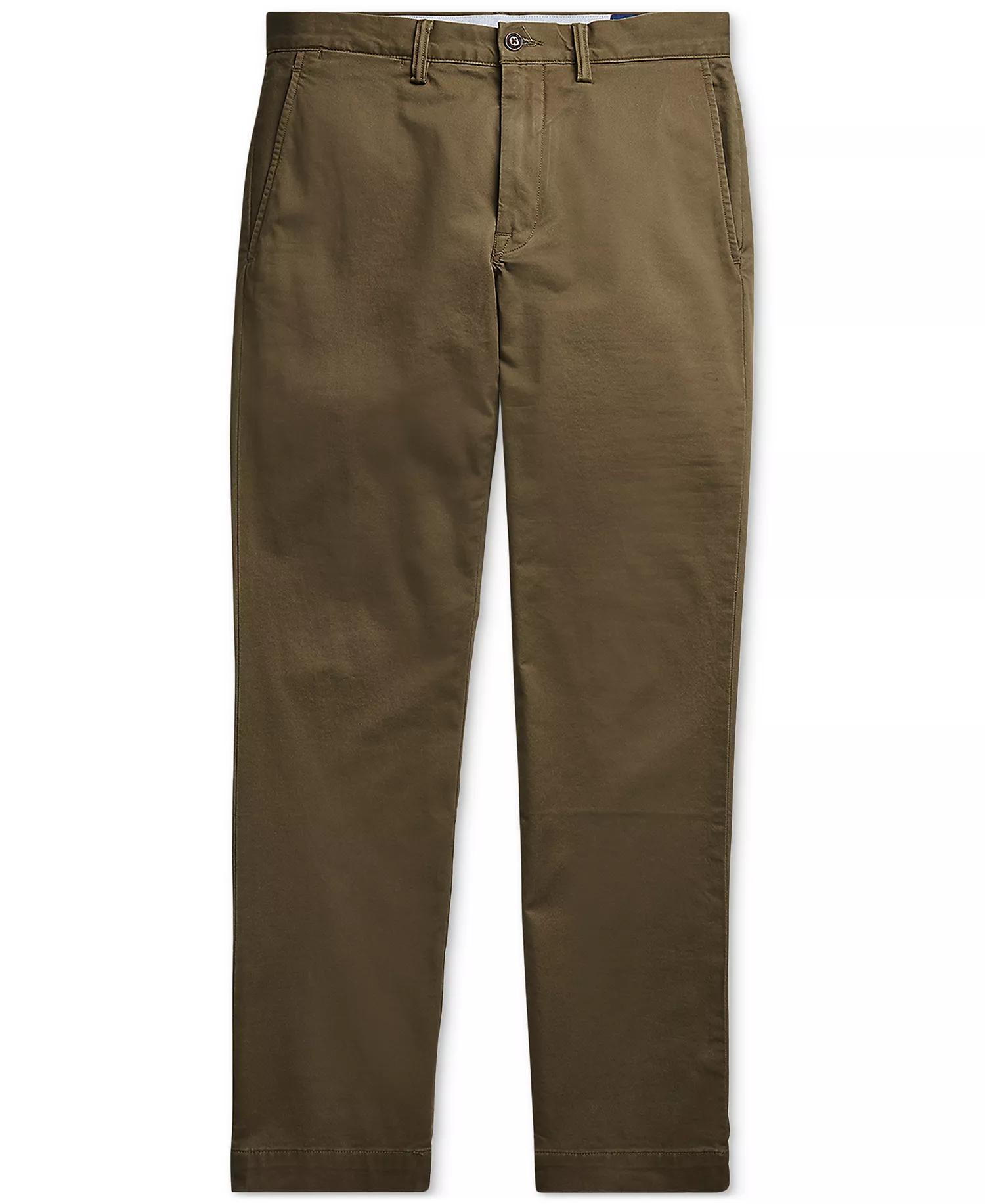 Men's Straight-Fit Washed Stretch Chino Pants - Canopy Olive - 31 - 30