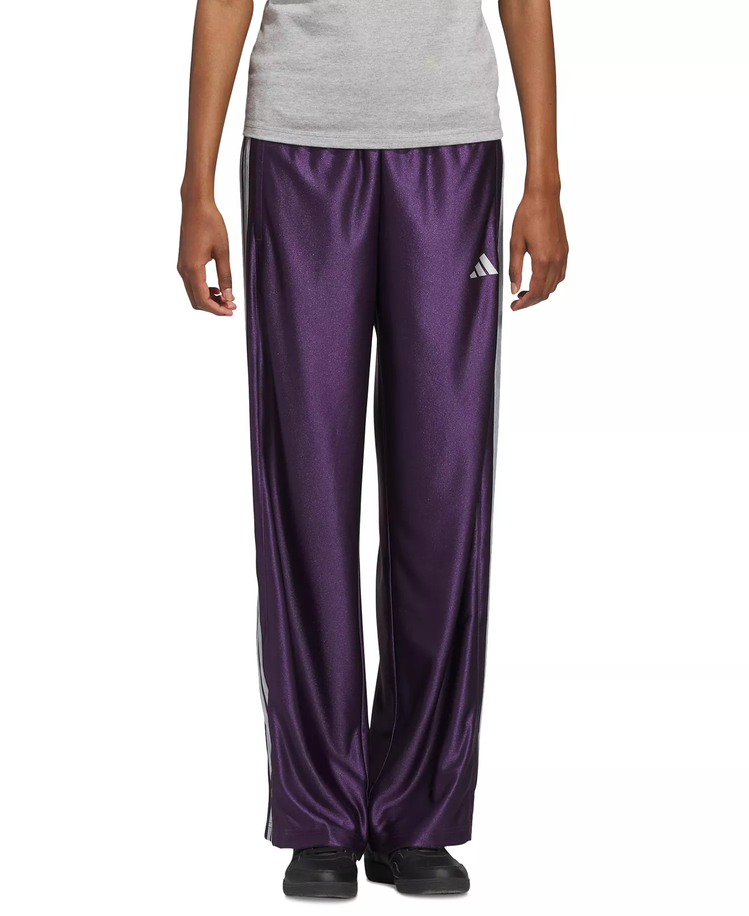 Women's Shine Full Length Sportswear Pants - Aurora Plum - L