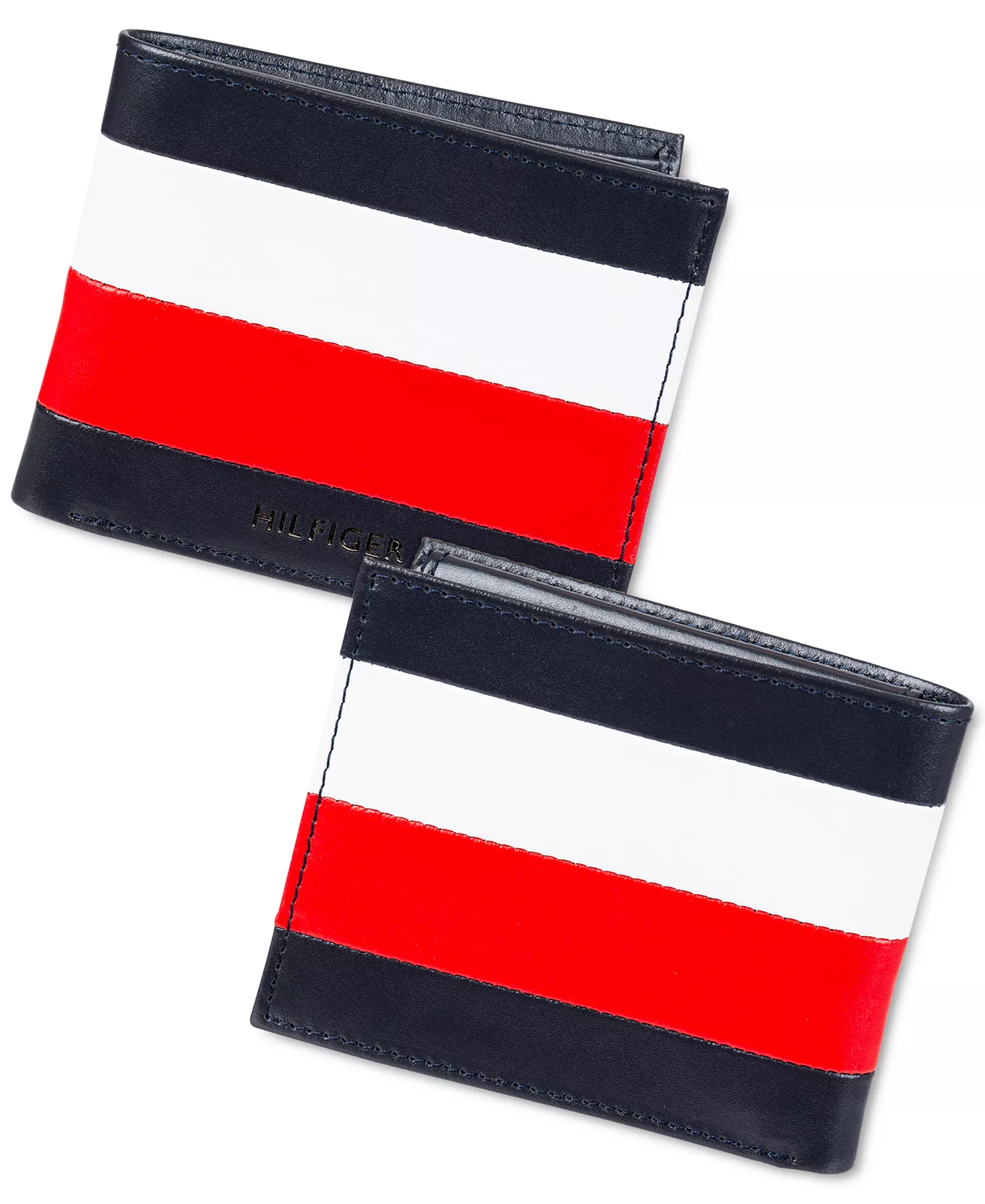Men's Frazier Stripe Passcase Wallet
