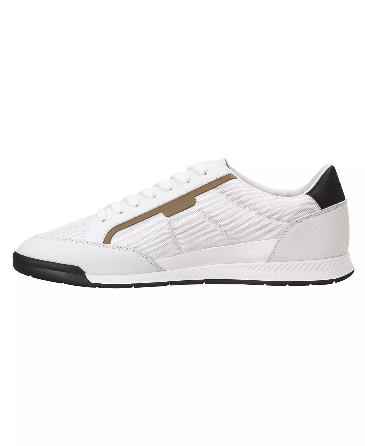 Men's Nitan Low-Profile Lace-Up Sneakers - White - 10M