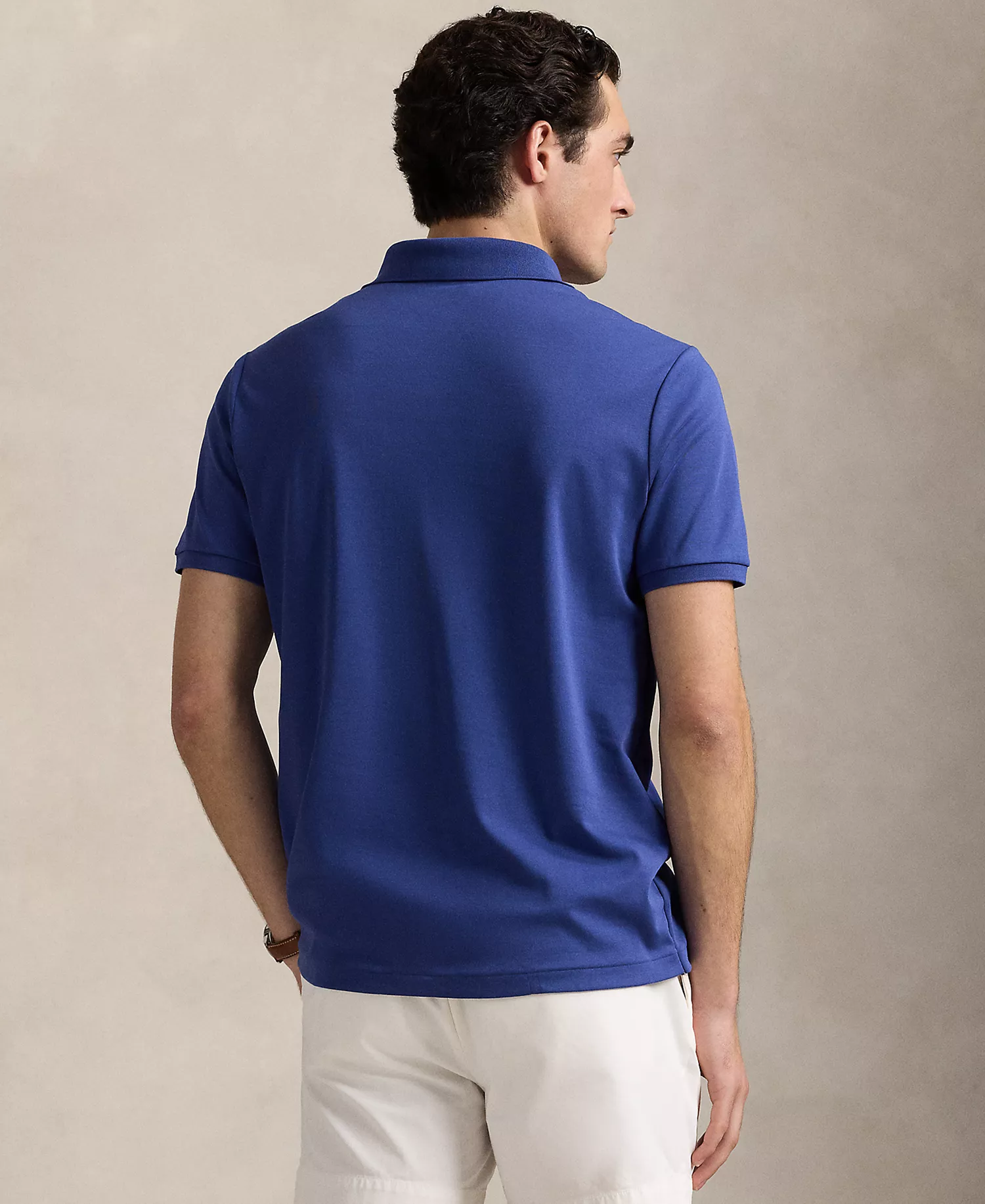 Men's Classic Fit Soft Cotton Polo - Annapolis Blue - 2XL