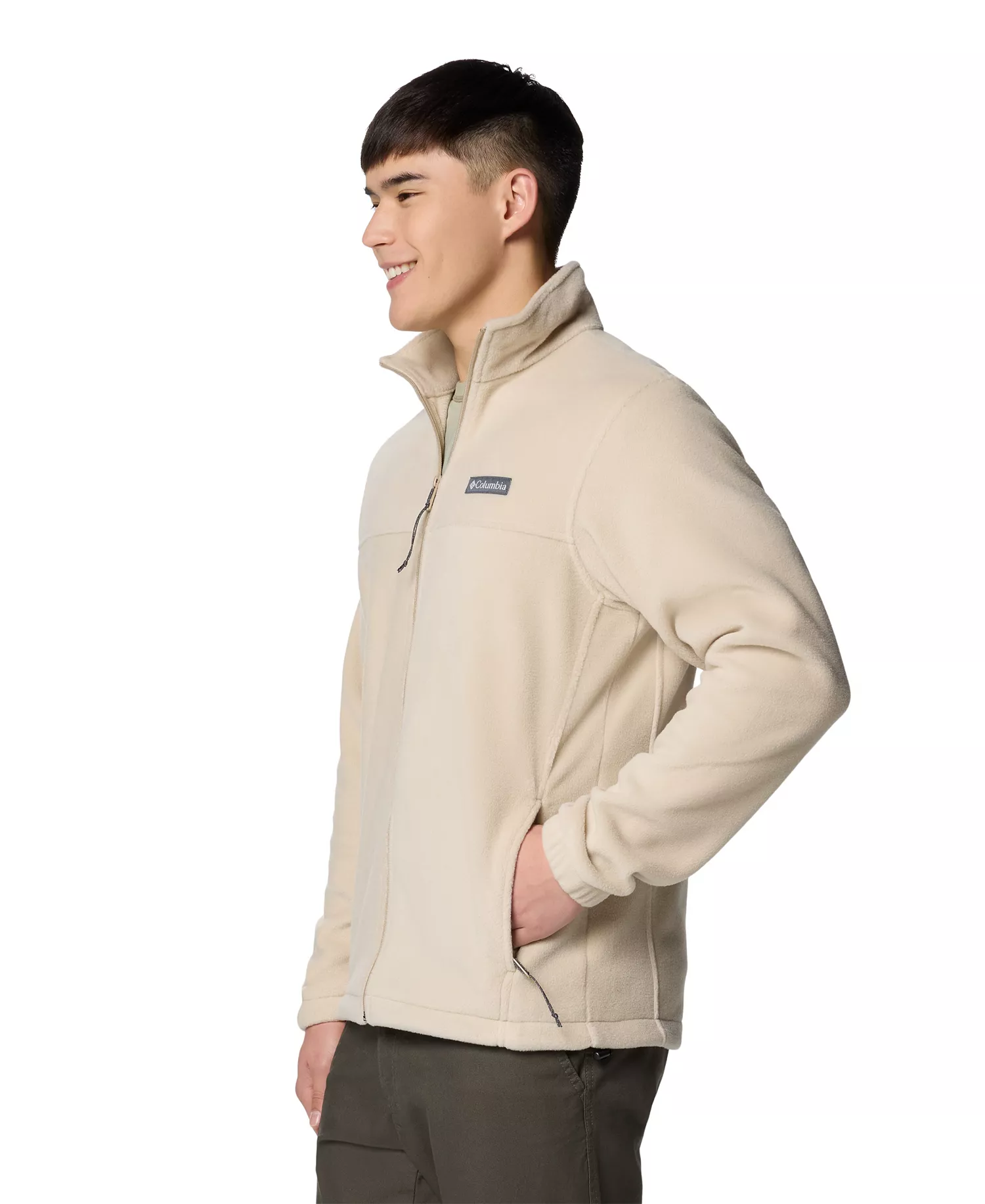 Men's Steens Mountain Full Zip 2.0 Fleece Jacket - Ancient Fossil - L