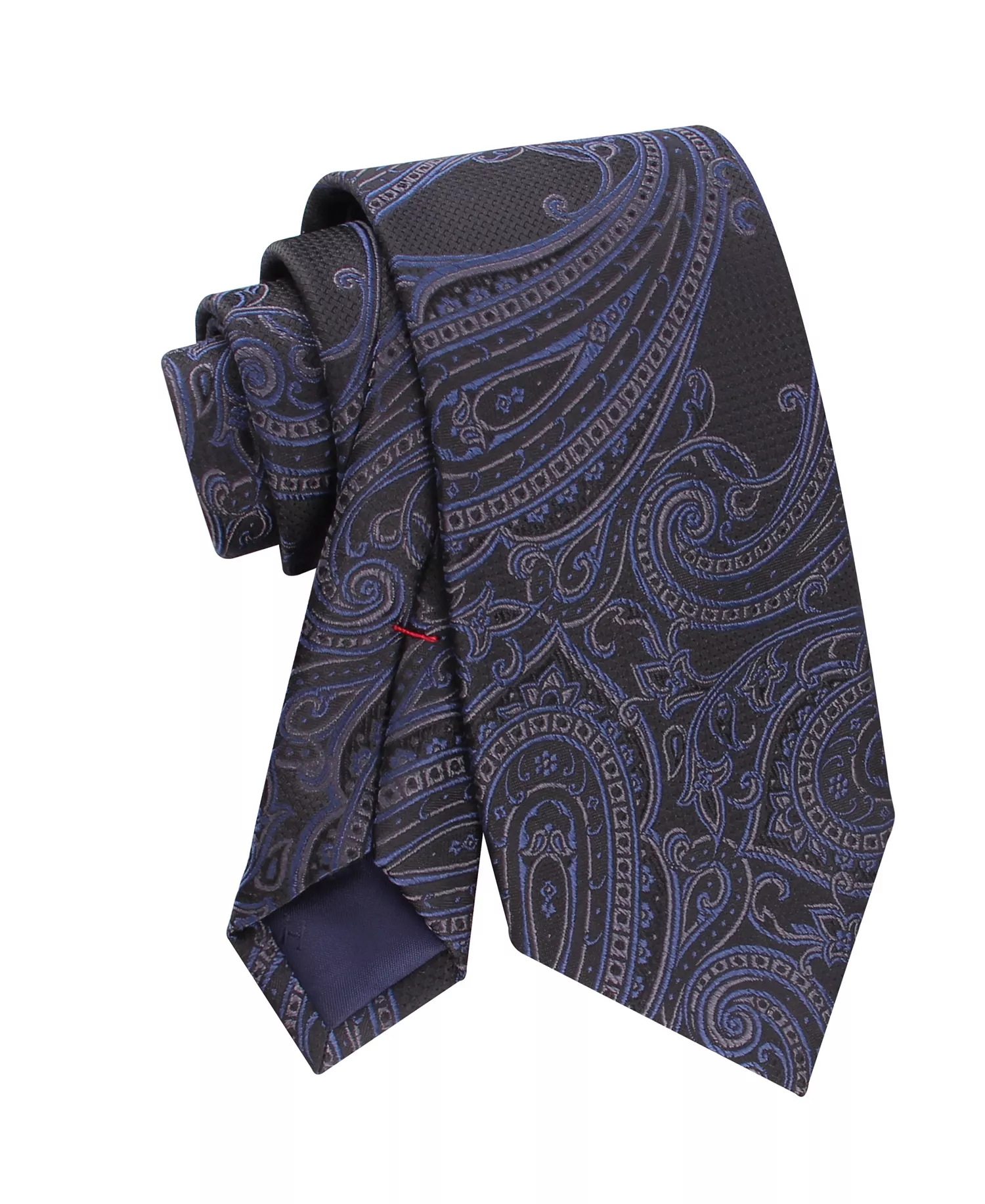 Men's Gemma Paisley Tie - Black - ONE SIZE