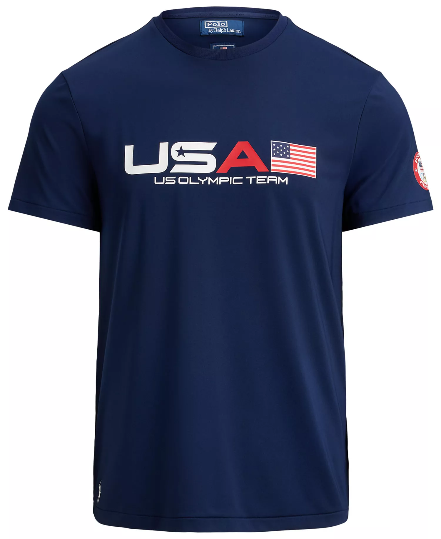 Men's Team USA Stretch Jersey T-Shirt - Refined Navy - L