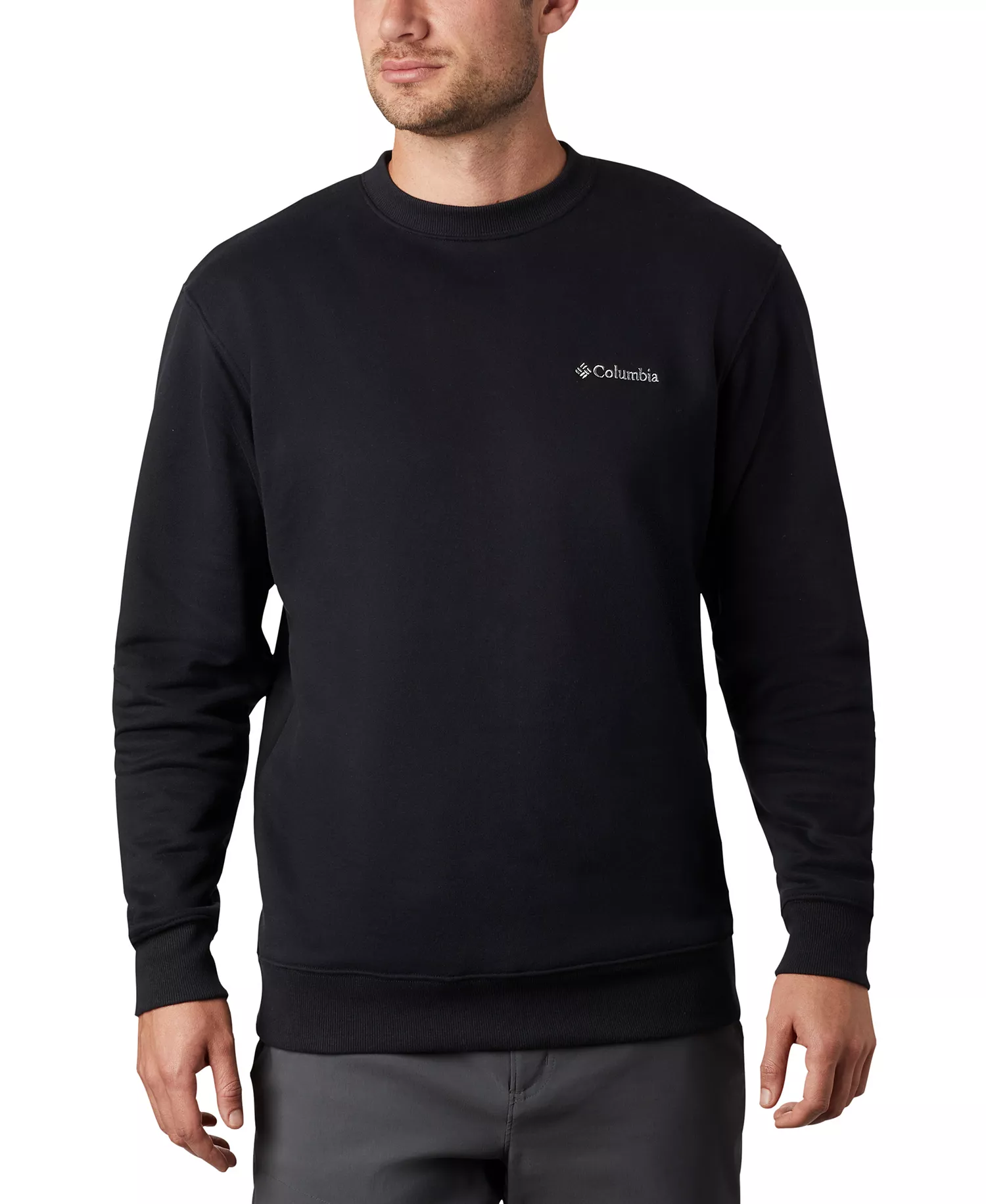 Men's Hart Mountain II Crew Sweatshirt - Black - L