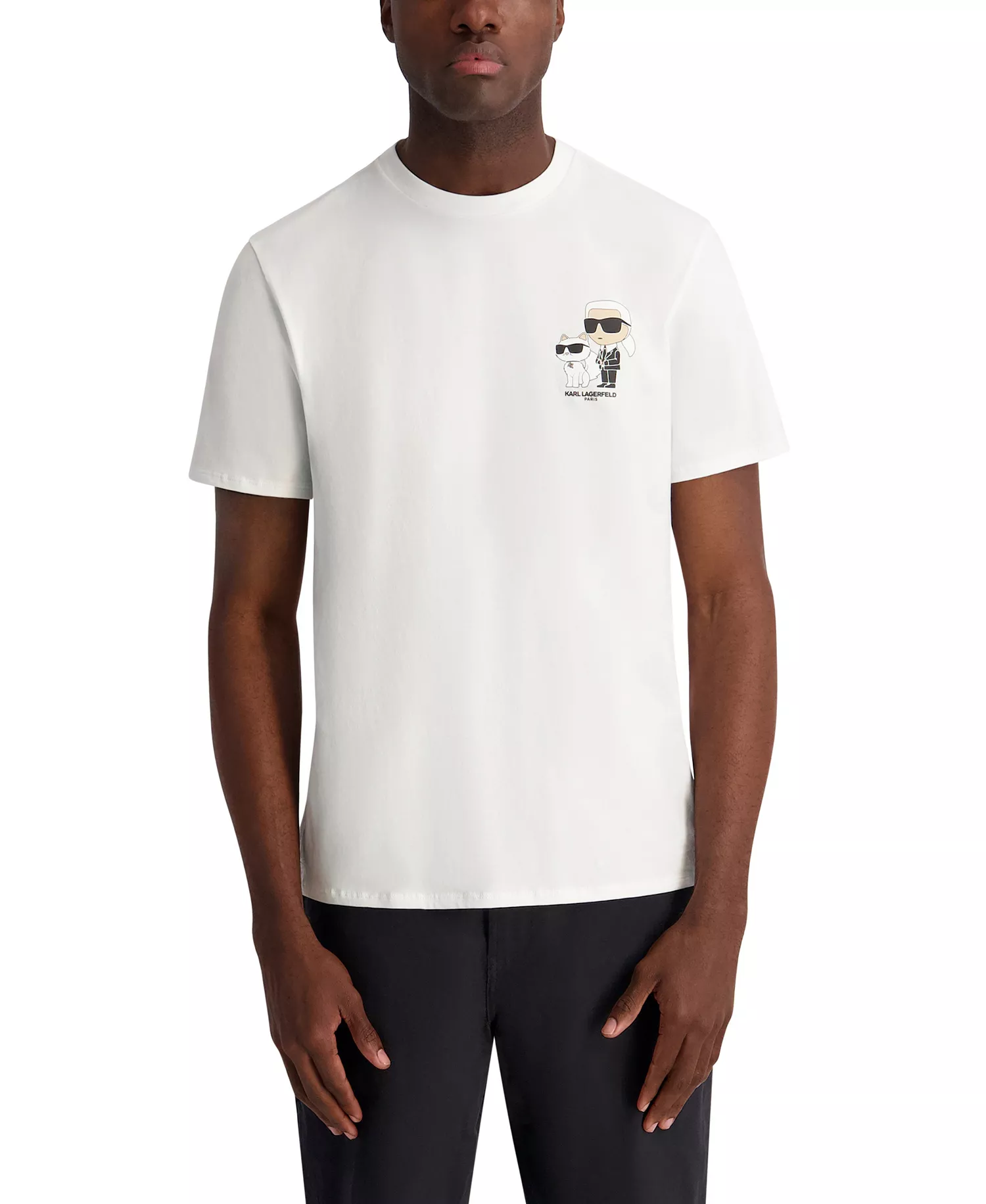 Men's Choupette Regular-Fit T-Shirt - White - 2XL