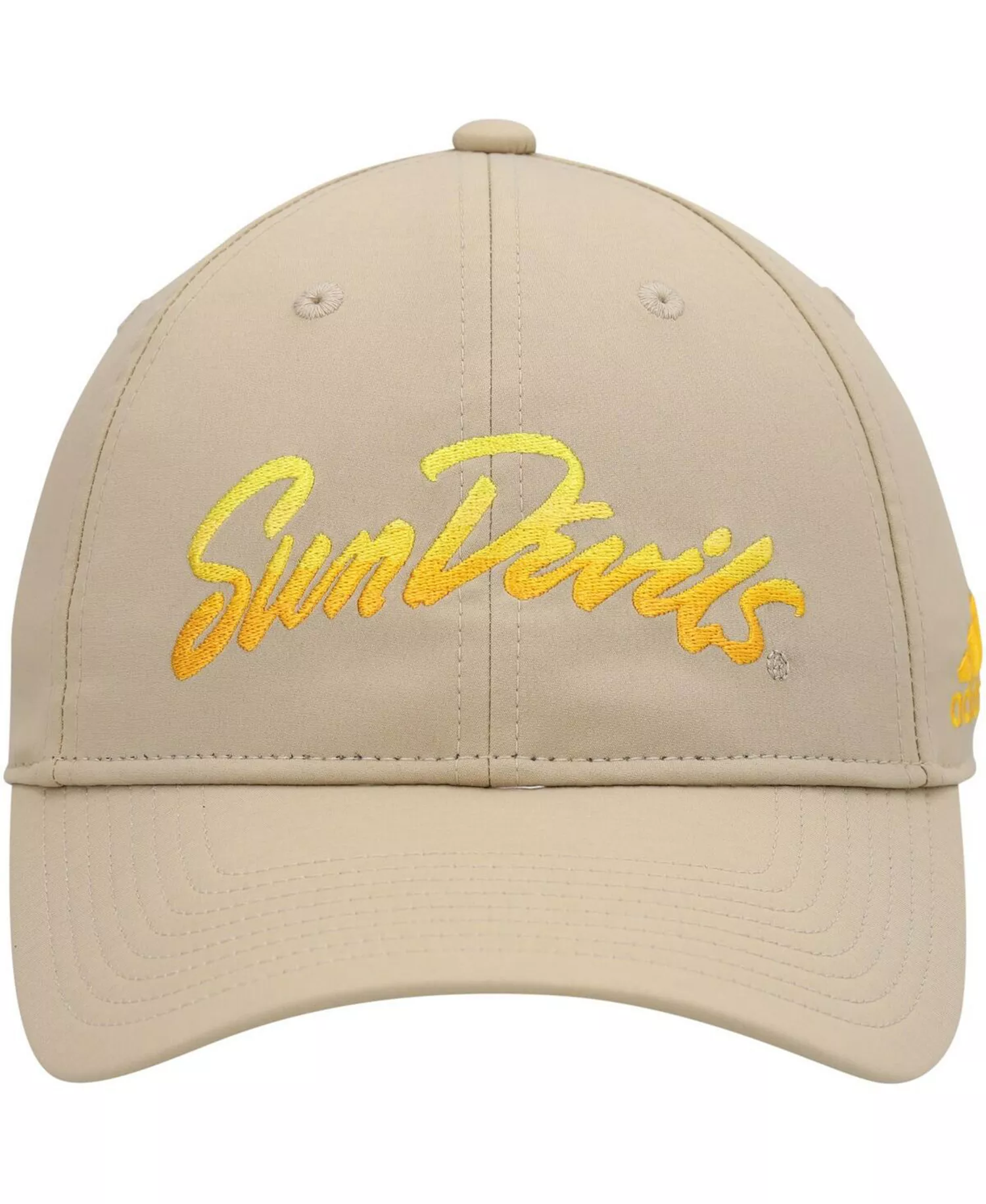 Men's Khaki Arizona State Sun Devils Rising Devils Slouch Adjustable Hat - Khaki - One Size Fits All