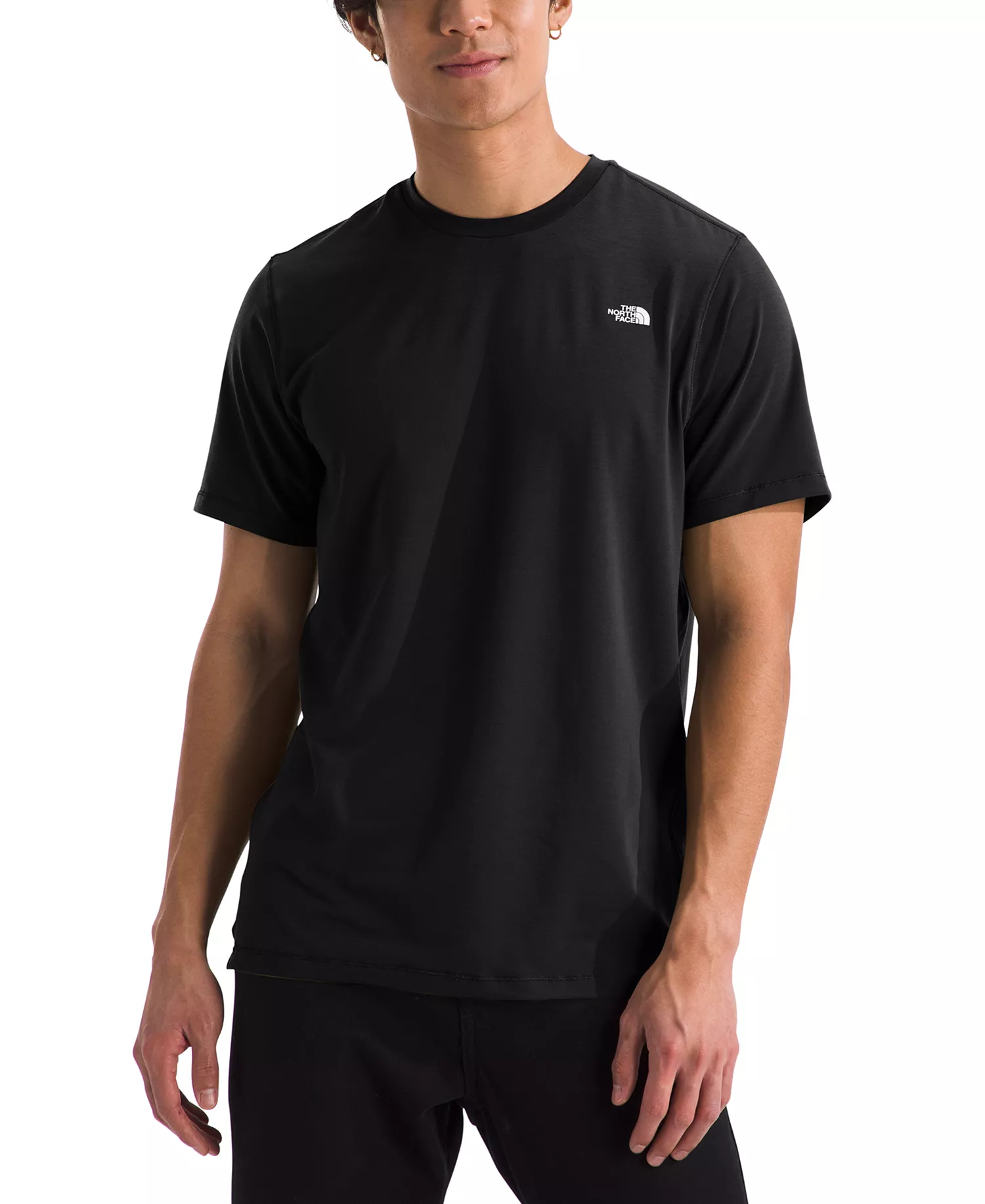 Men's Adventure Short Sleeve Crewneck Logo T-Shirt - Tnf Black - 2XL