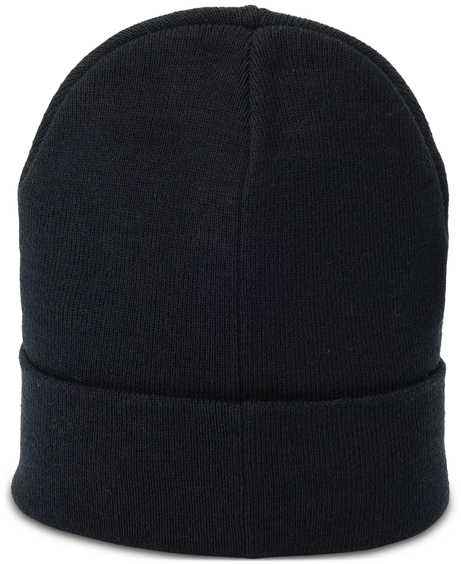 Men's Flag Embroidery Double Cuff Beanie - Desert Sky - ONE SIZE