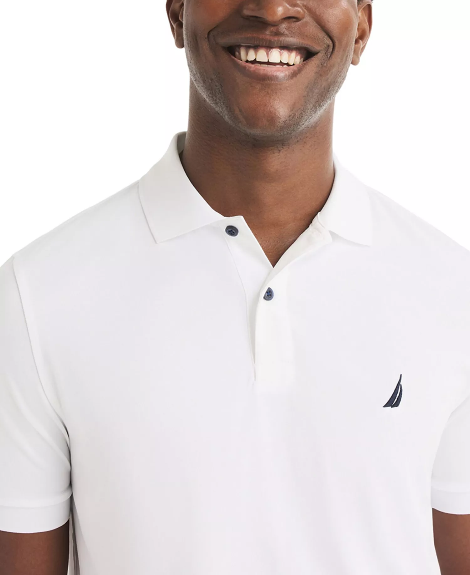 Men's Short-Sleeve Performance Polo Shirt - Bright White - L