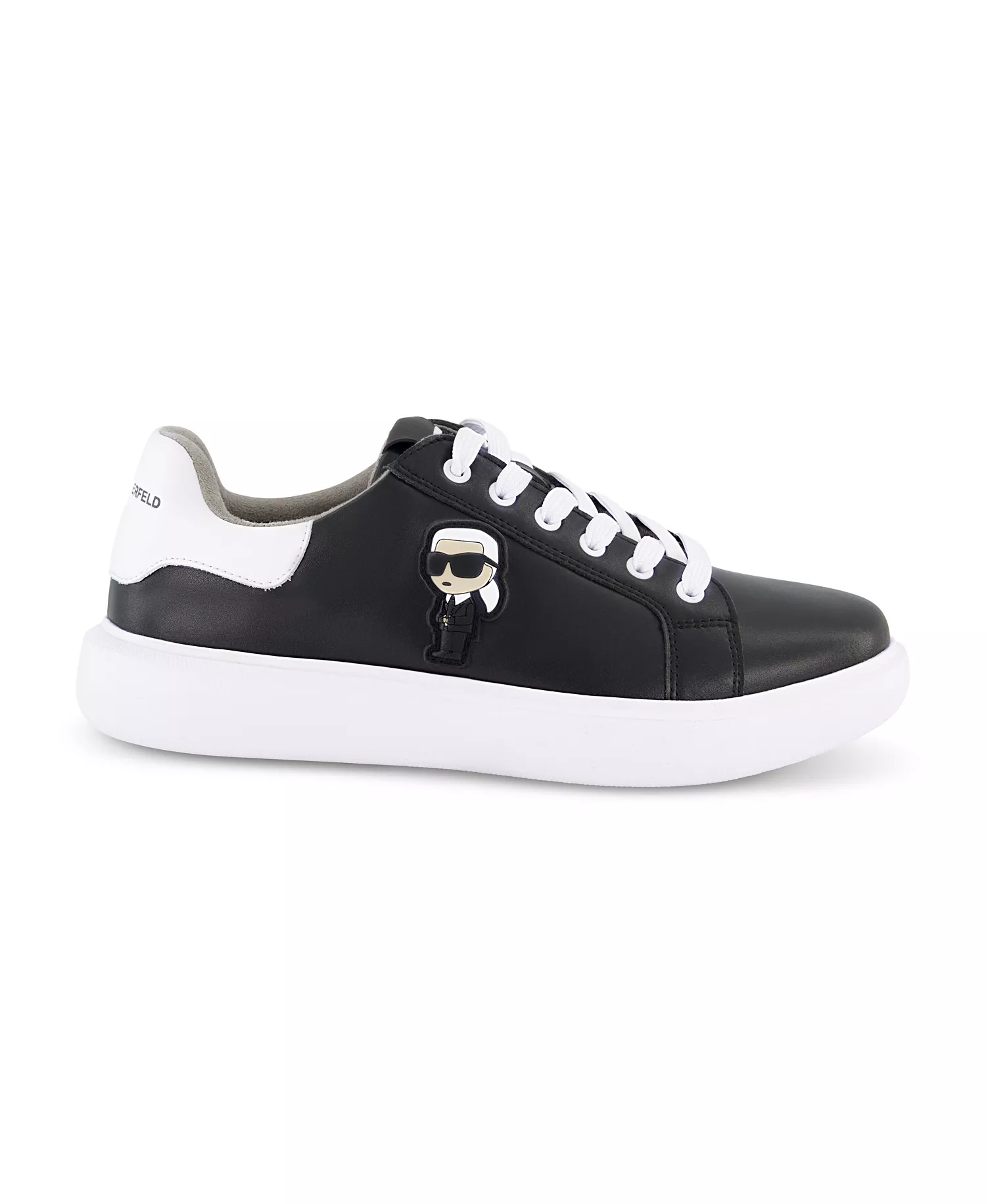 Men's Karl Patch Sneakers - Black - 10