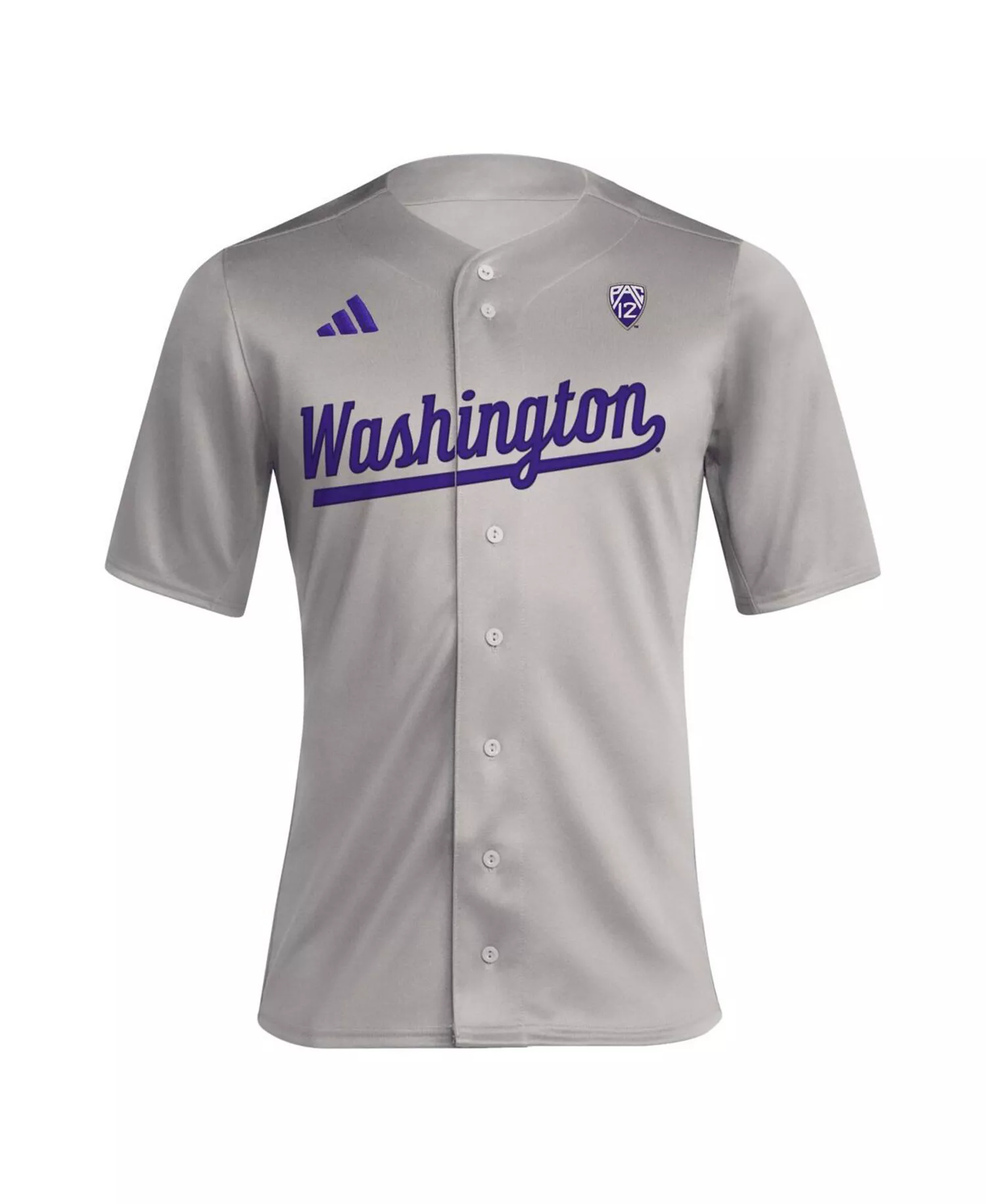 Men's Washington Huskies Replica jersey Baseball Jersey - Gray - 2XL