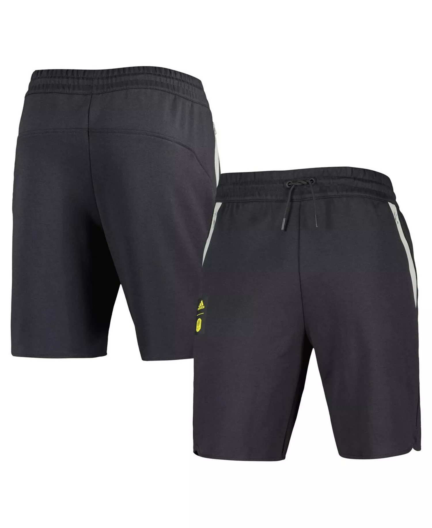 Men's Black Nashville SC 2023 Player Travel Shorts - Charcoal - 2XL