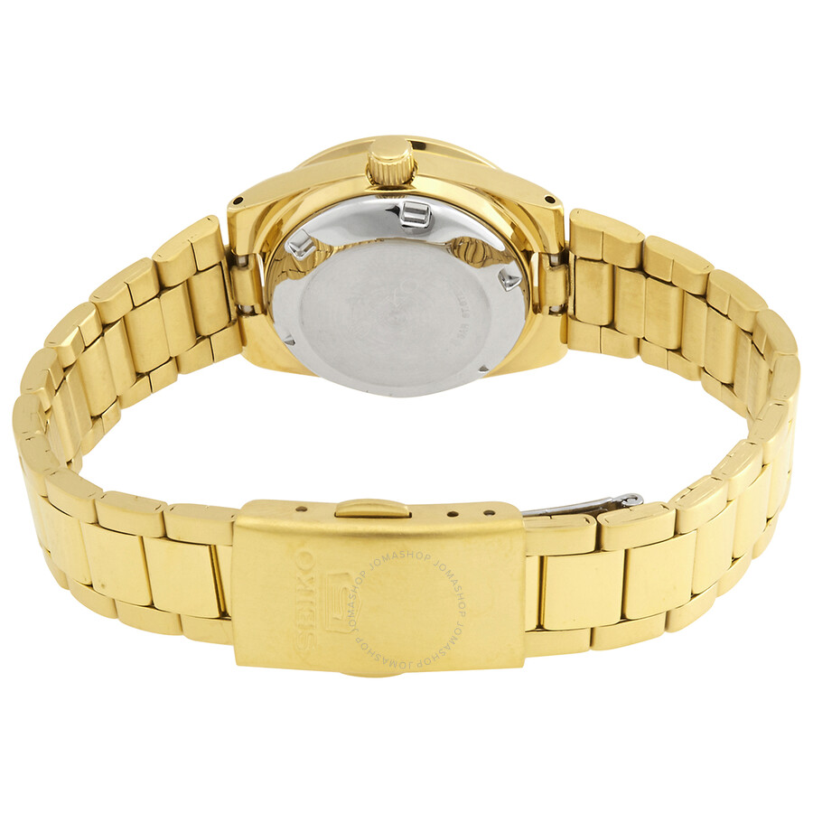 Seiko 5 Sports Automatic Gold Dial Ladies Watch