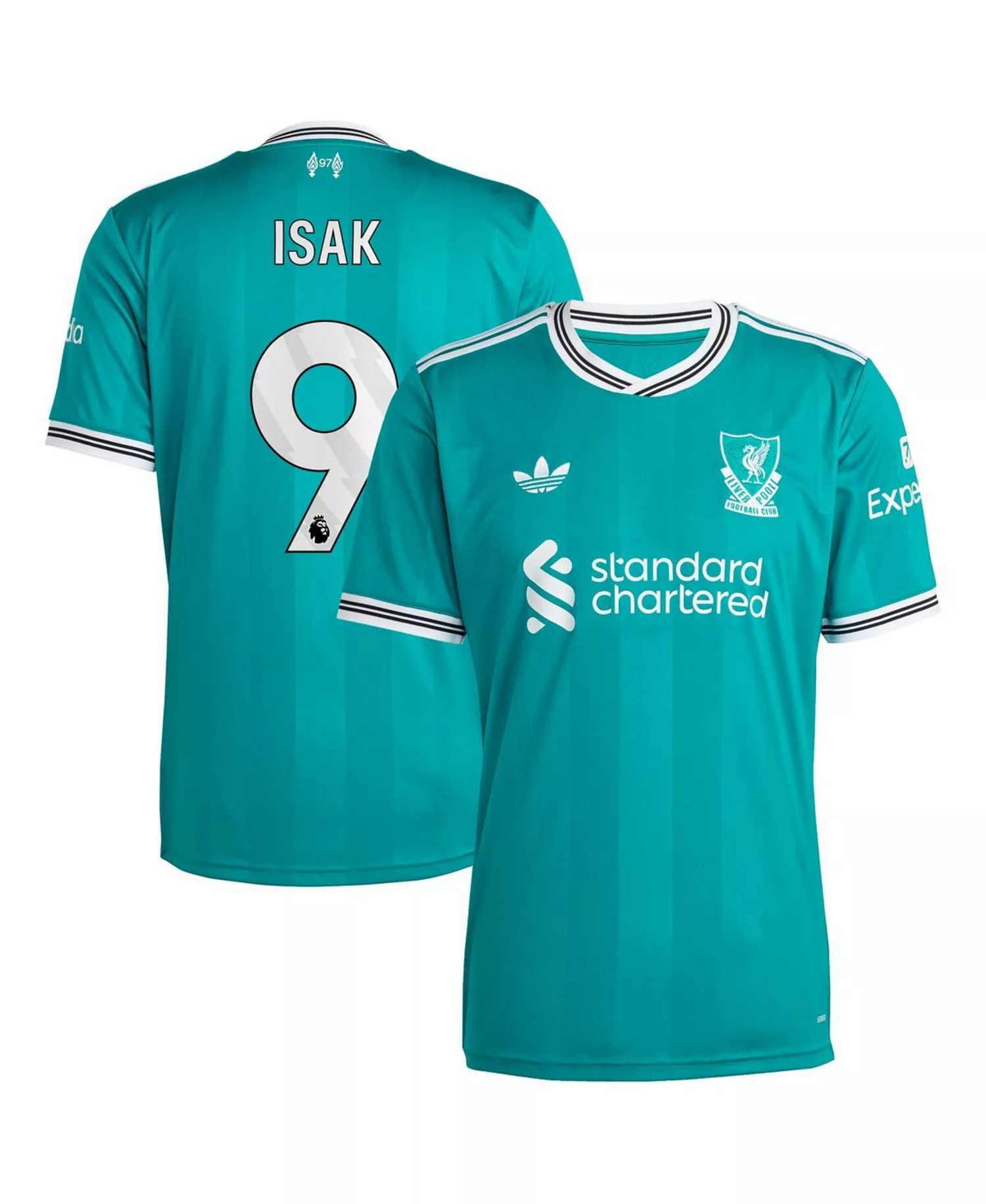 Men's Alexander Isak Green Liverpool 2025/26 Third Replica Player Jersey - Green - L