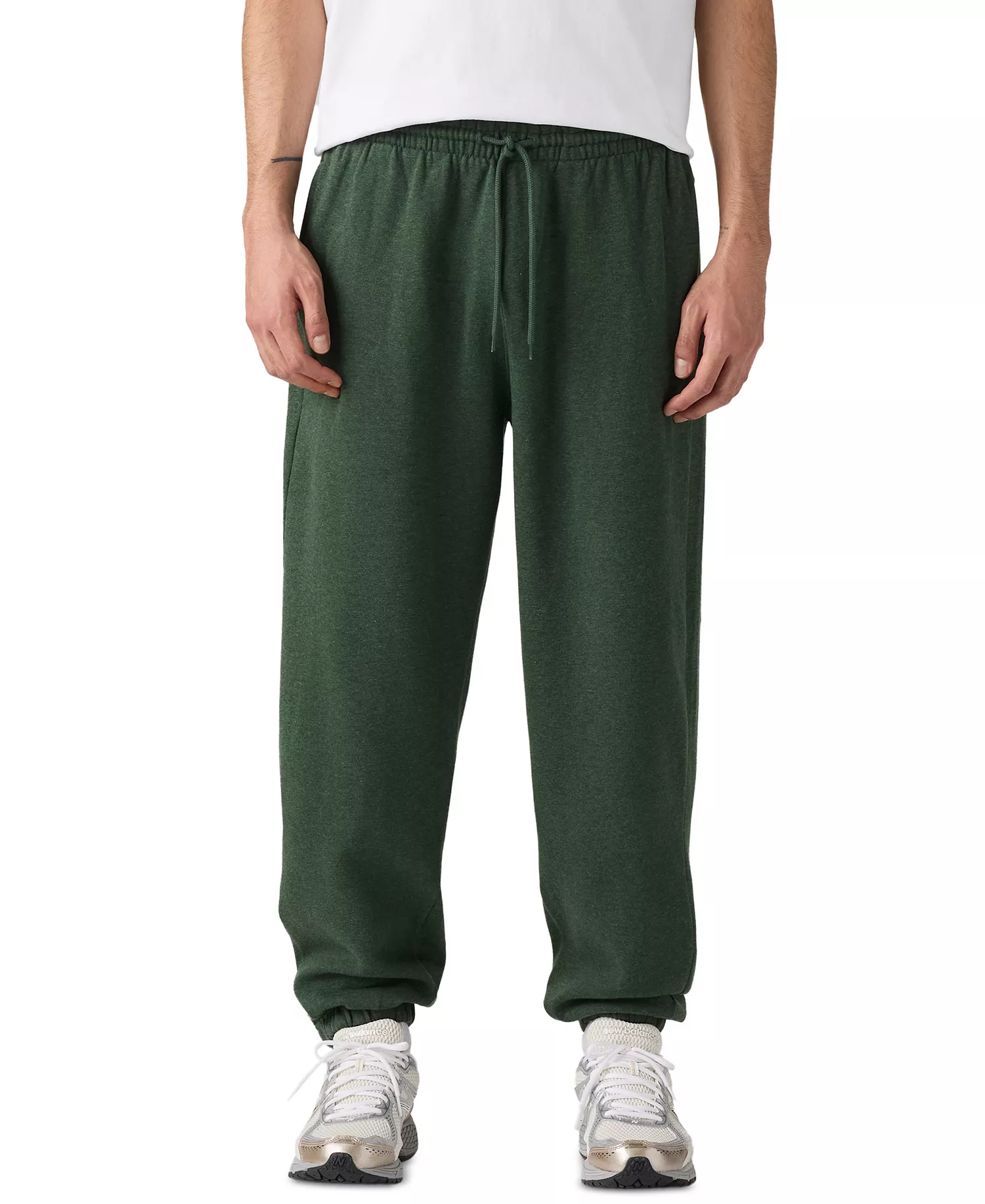 Men's Regular-Fit Sweatpants - Duffel green - 2XL