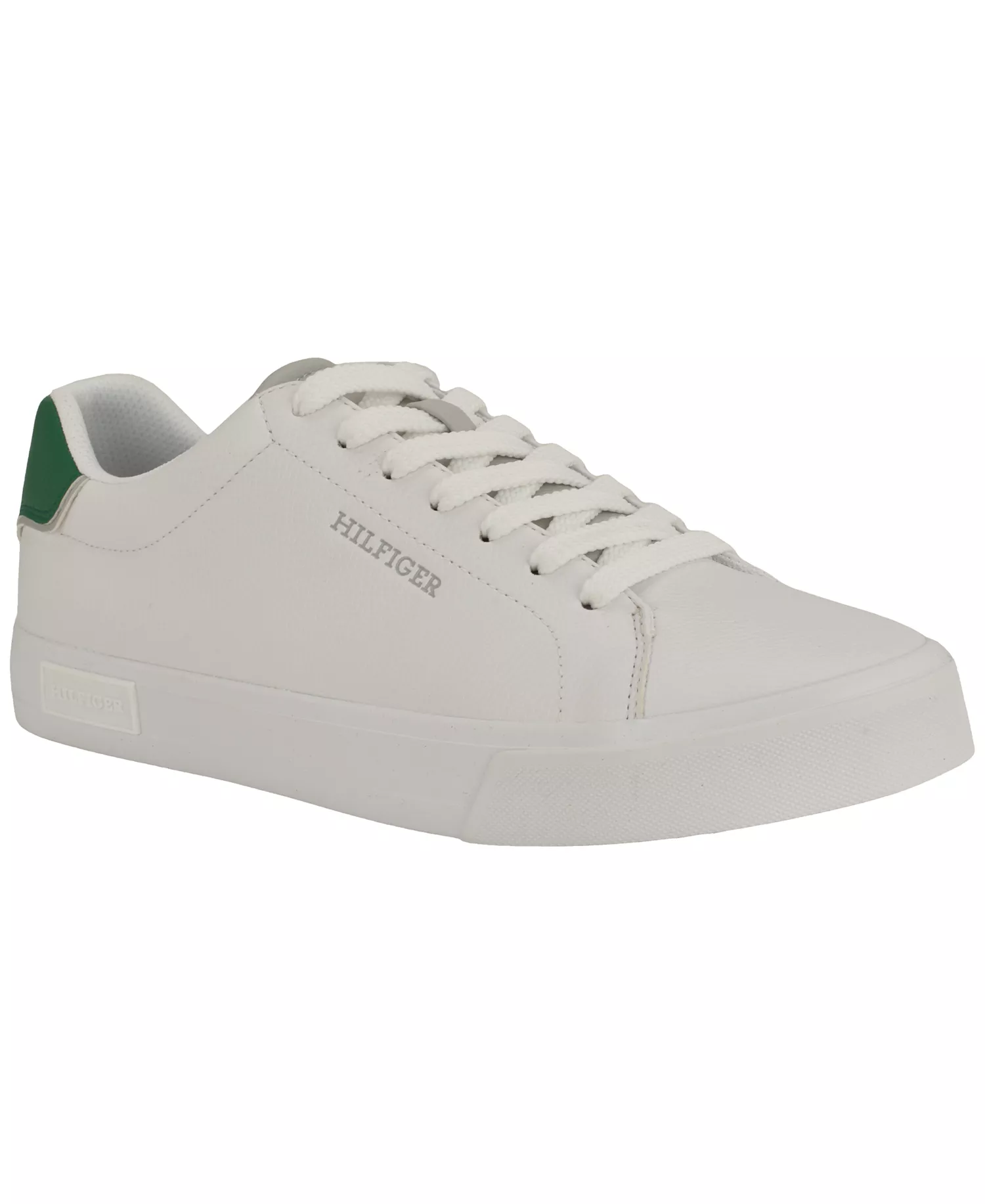 Men's Rawly Fashion Athletic Lace-Up Sneakers - White/Green - 10