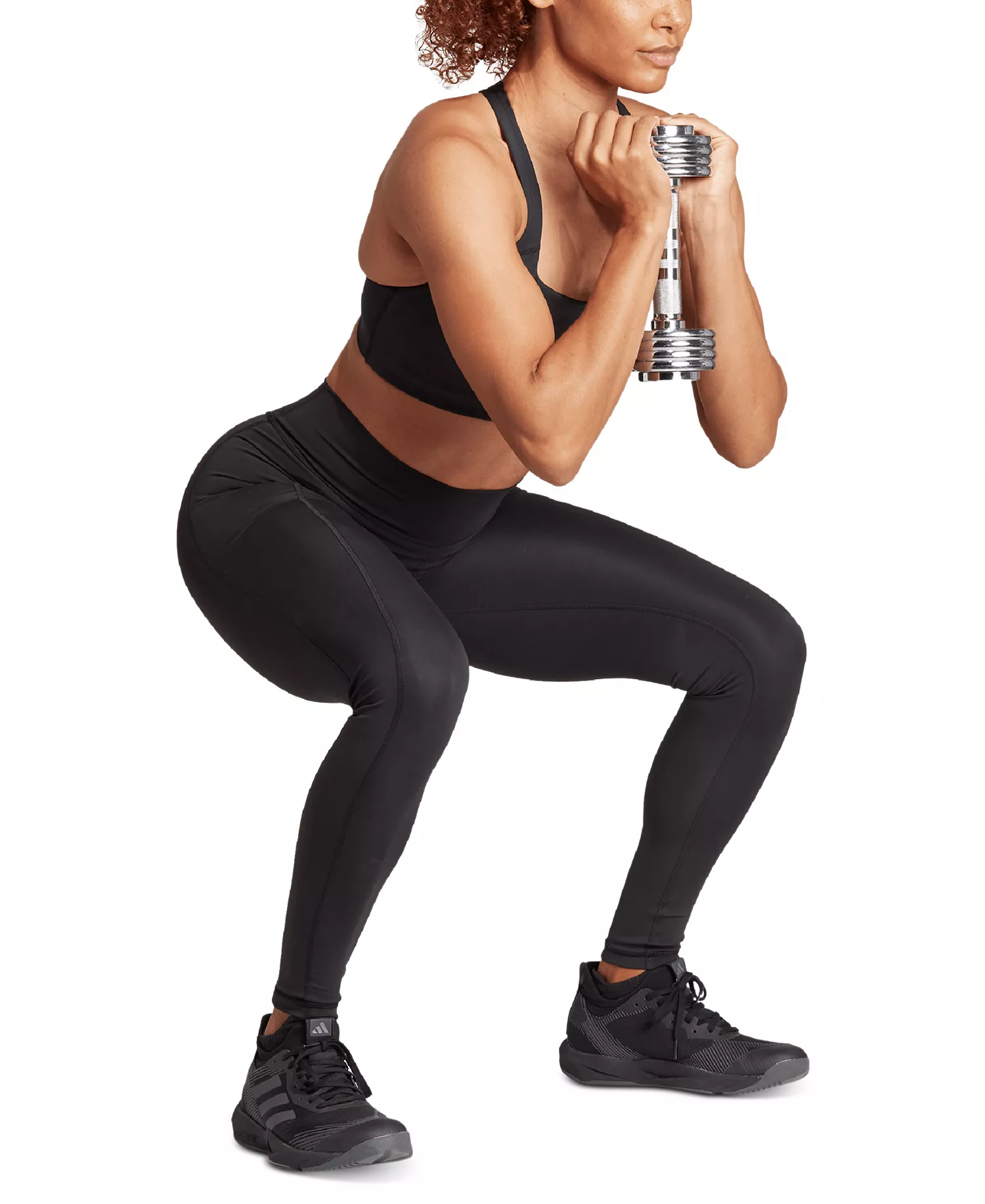 Women's Optime Moisture-Wicking Full-Length Leggings - Black - L