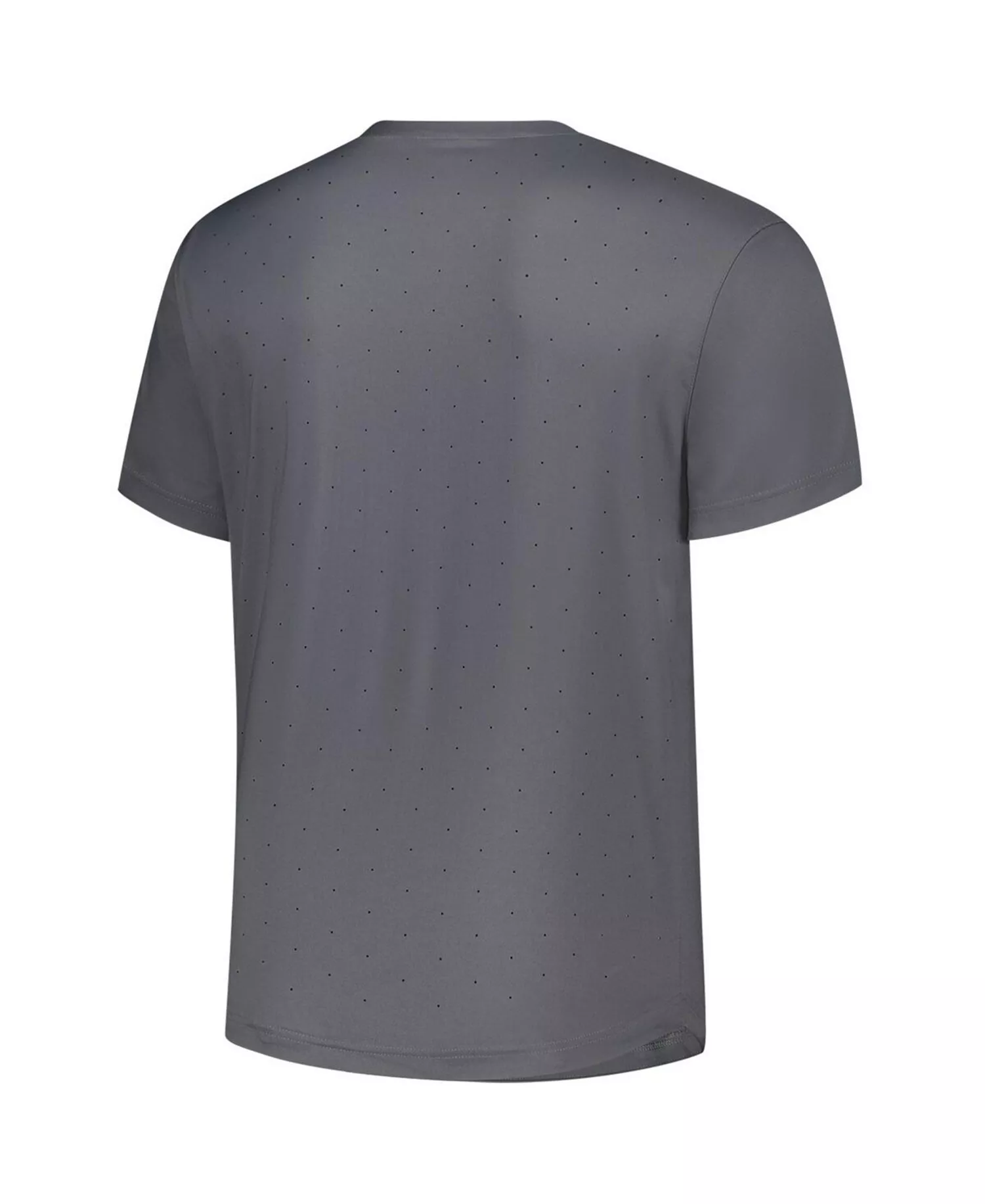Men's Gray Indiana Hoosiers Dugout Coaches Adizero Notch Neck Pullover T-Shirt - Gray - L