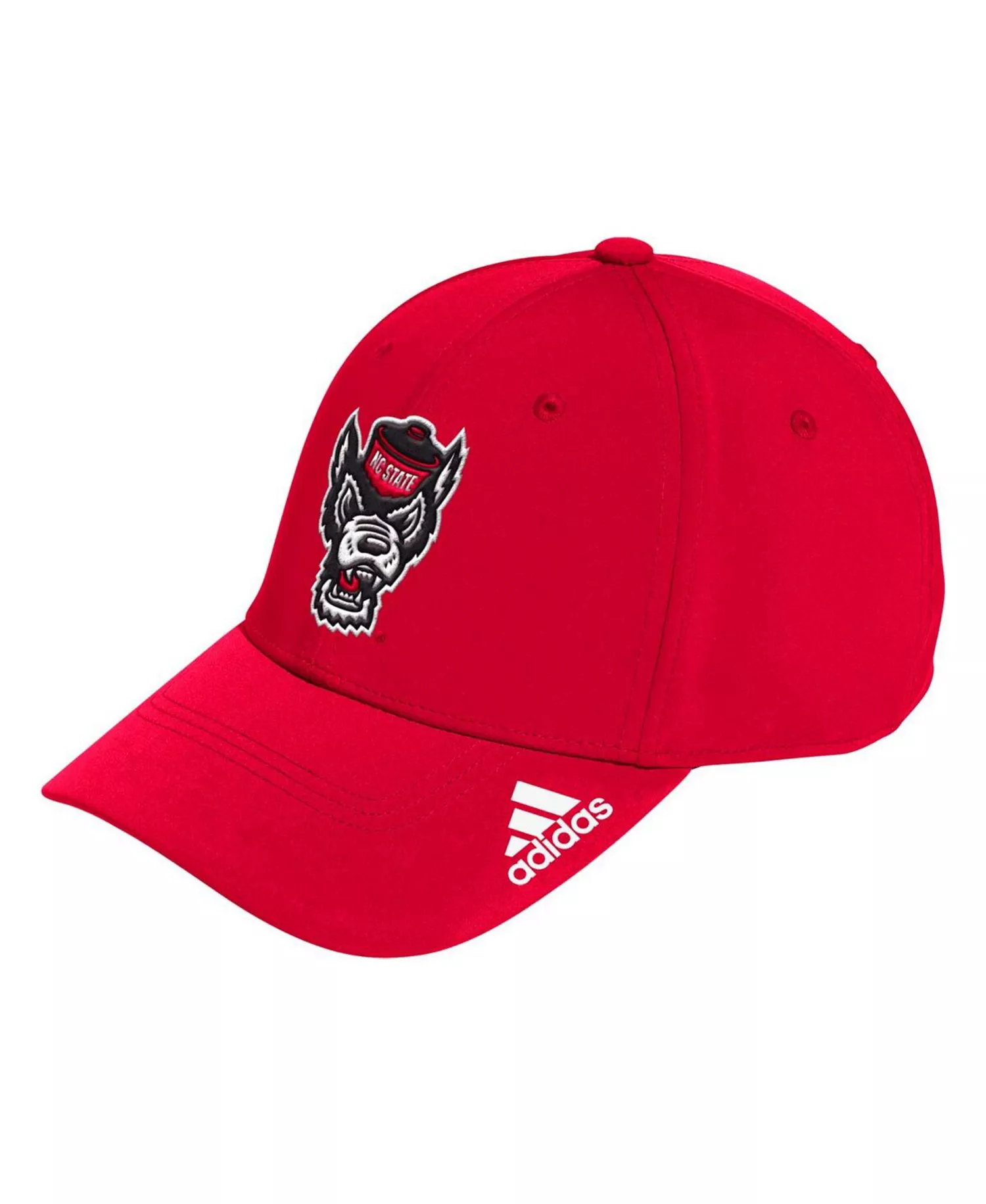 Men's Red NC State Wolfpack Locker Room Logo Flex Hat - Red - M/L