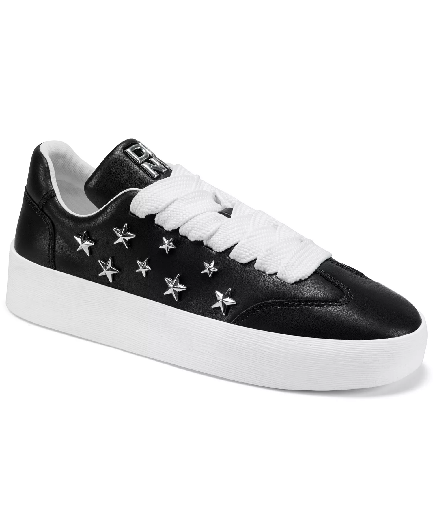 Women's Glynda Lace-Up Sneakers - Black - 10M