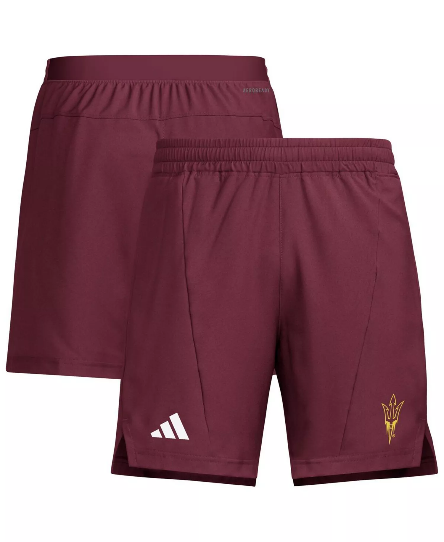 Men's Maroon Arizona State Sun Devils Program Woven Training Shorts - Maroon - 2XL