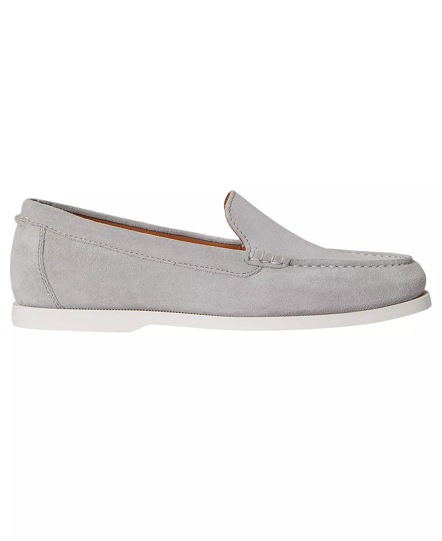 Men's Merton Suede Venetian Loafer - Gray - 10