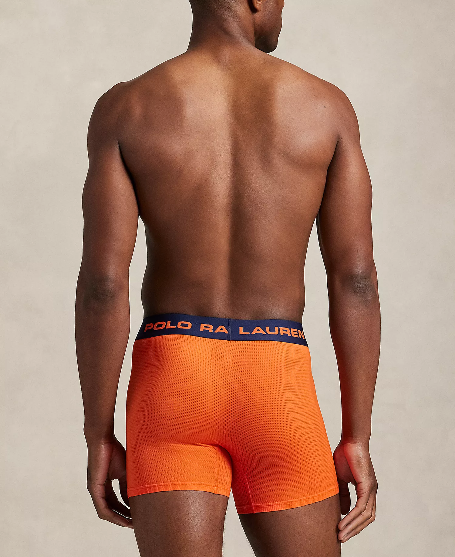 Men's Perfect Pouch Boxer Briefs - Active Orange - L