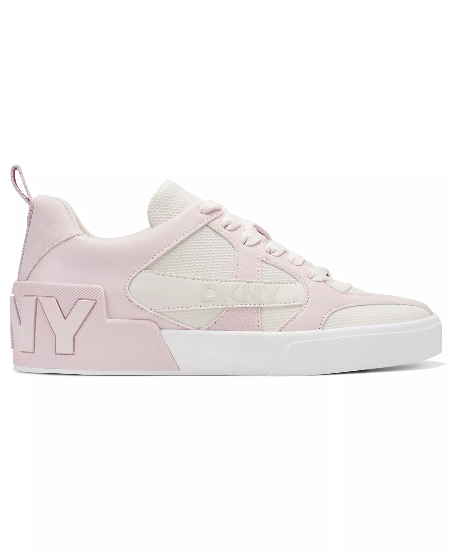 Women's Magdelena Lace-Up Sneakers - Soft White/Light Pink - 10M