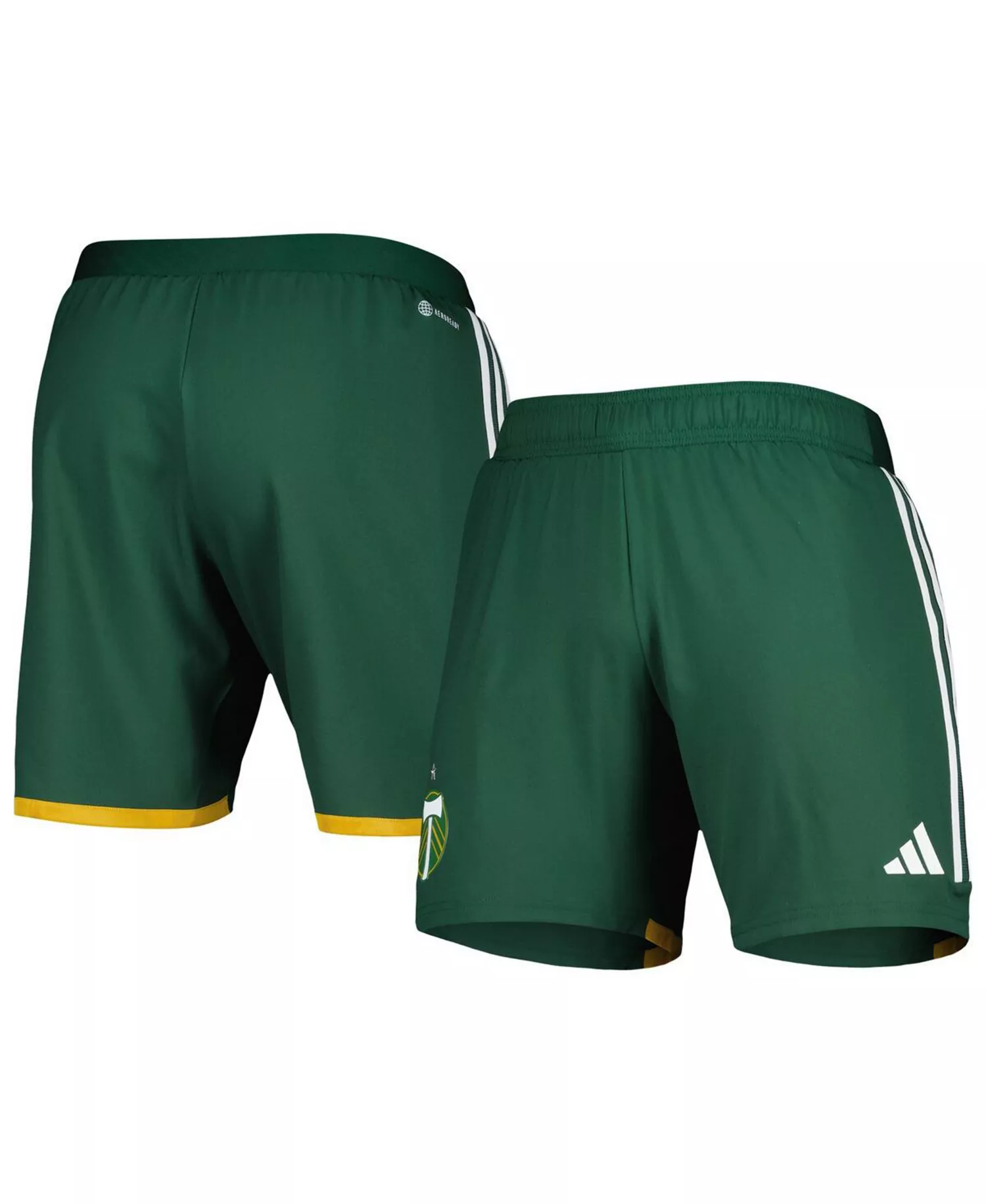 Men's Green Portland Timbers 2023 Away AEROREADY Authentic Shorts - Green - 2XL