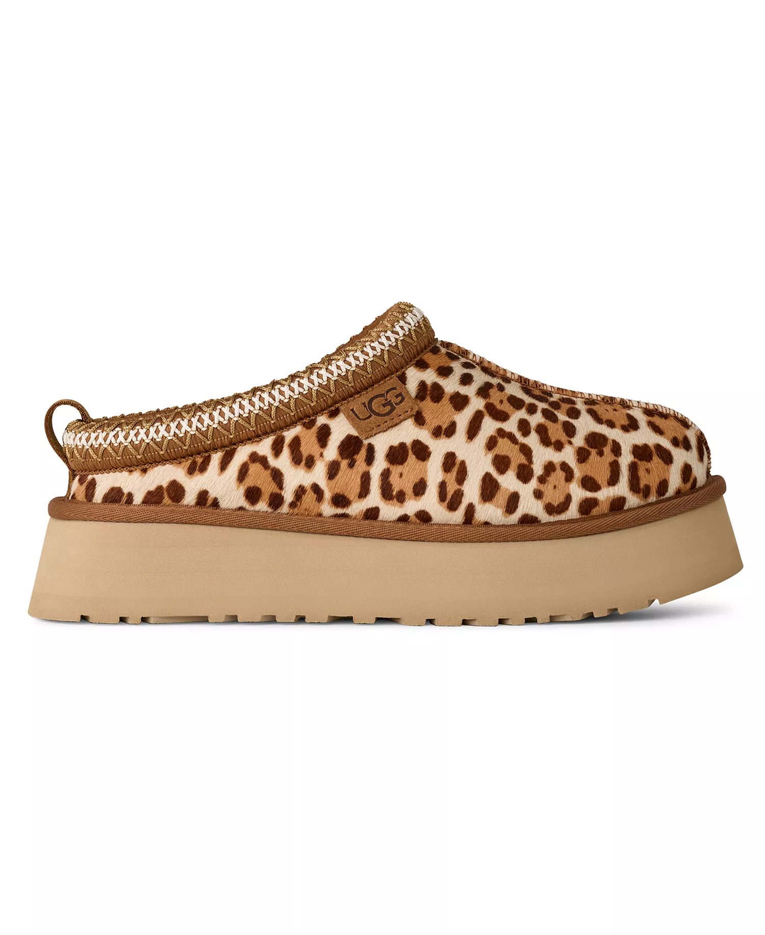 Women's Tazz Plains Slip-On Slippers - Felicity Leopard Jasmine - 10M
