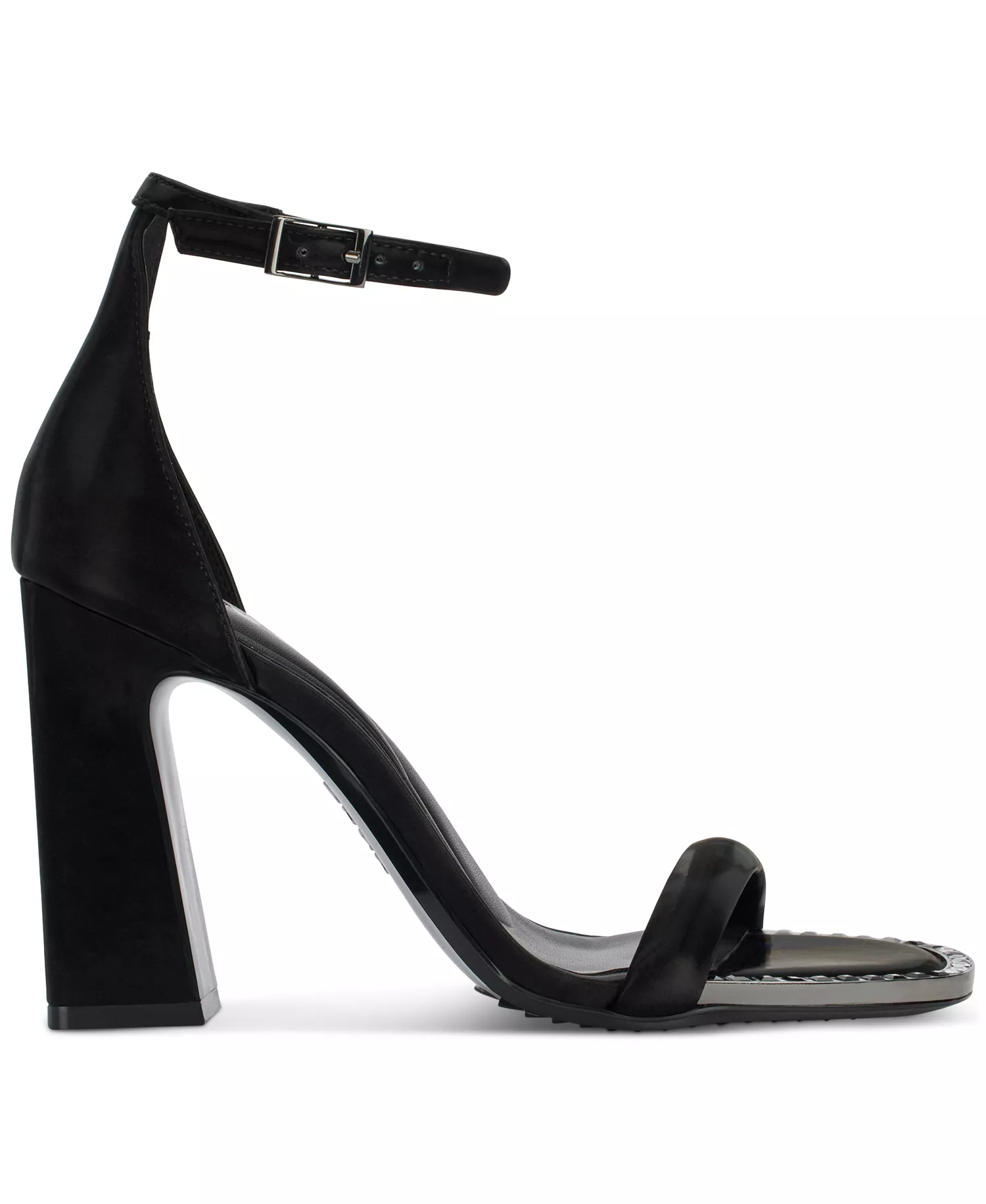 Women's Waylin Ankle Strap Dress Sandals - Black - 10M