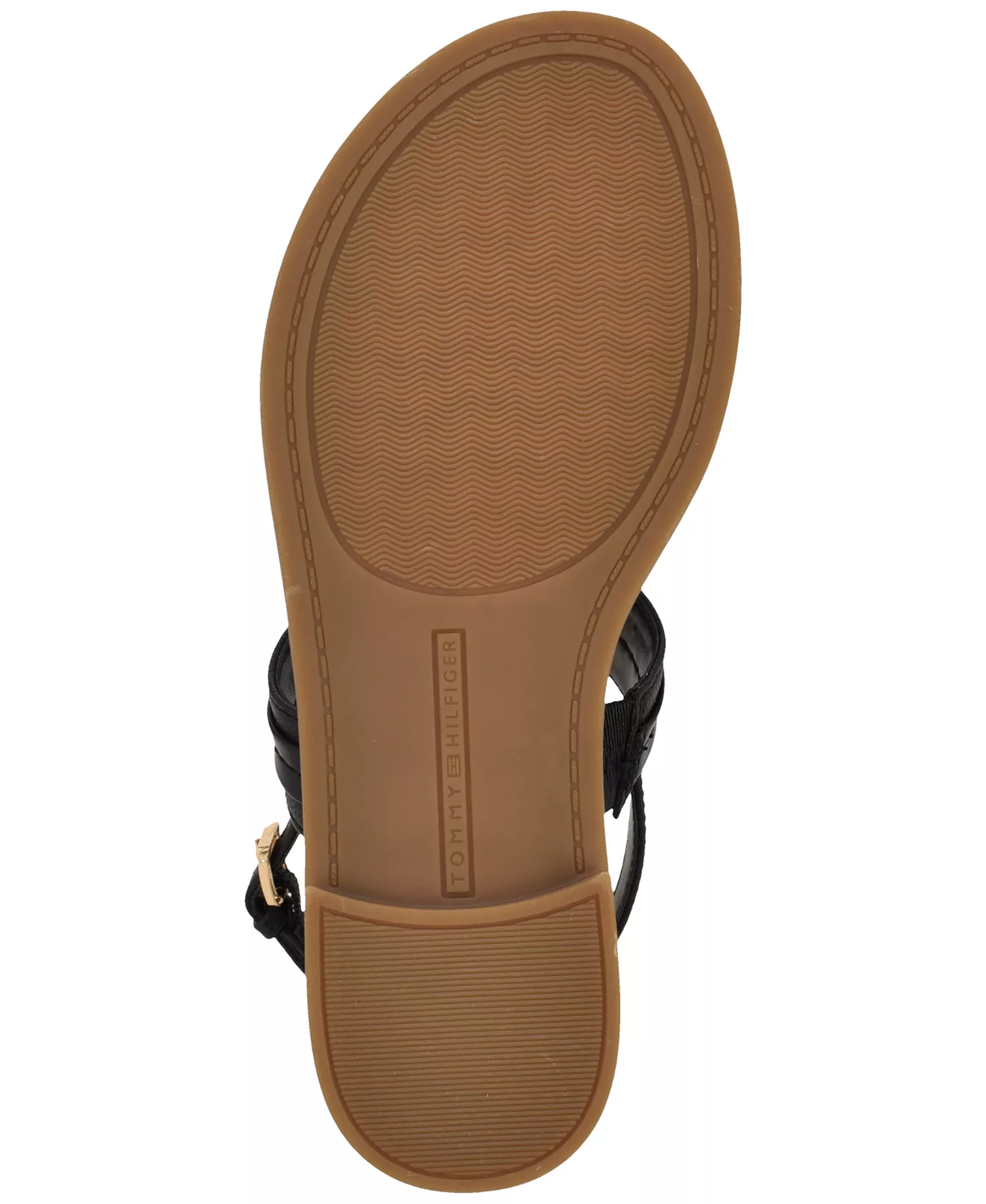Women's Cruman Flat Thong Sandal - Black - 10M