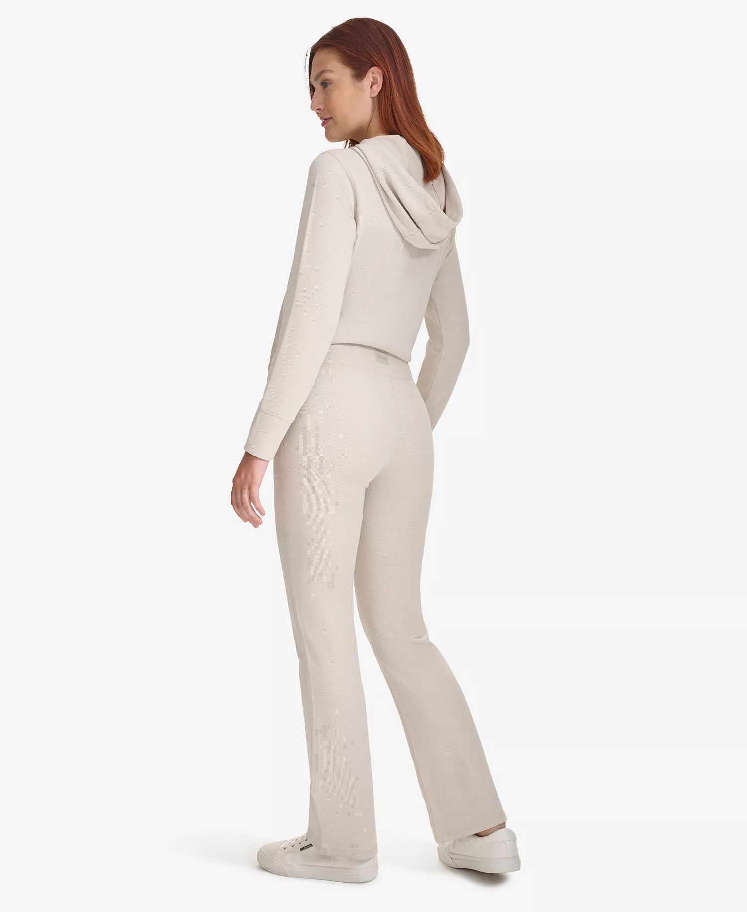 Women's Flare-Leg High-Waist Pants - Chalk - 2XL