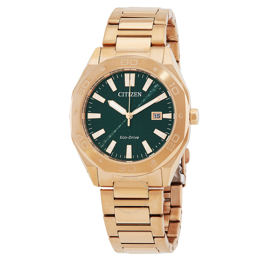 Citizen Eco-Drive Green Dial Men's Watch
