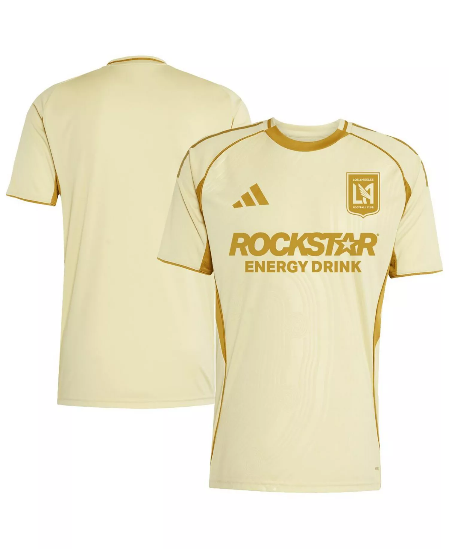 Men's Tan LAFC 2025 One Planet Pre-Match Jersey - Tan - L