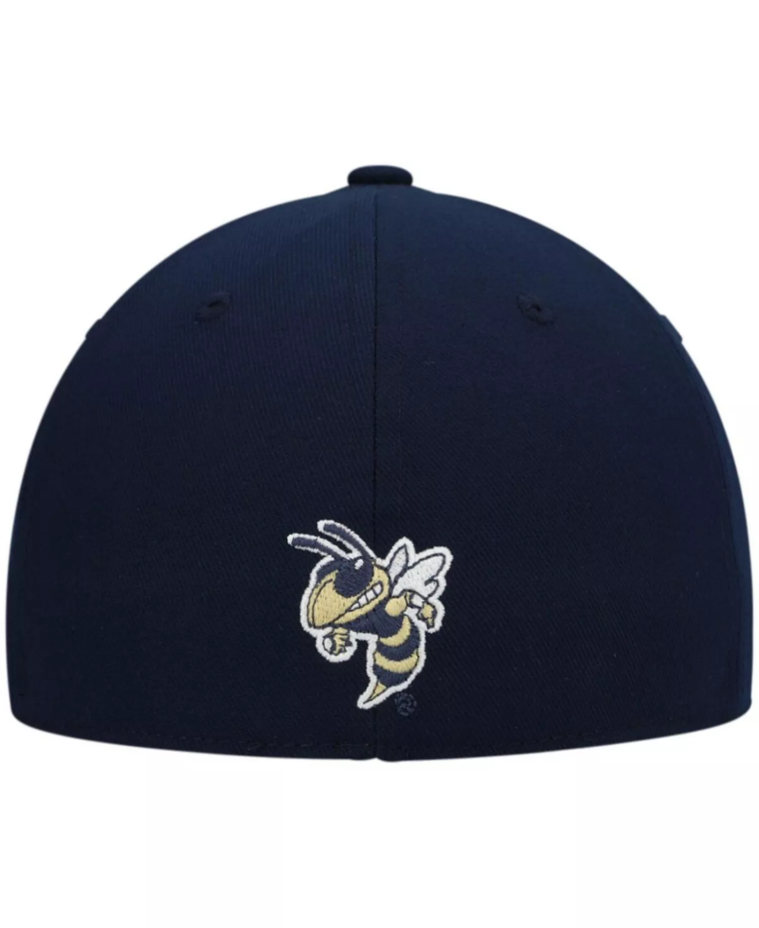 Men's Navy Georgia Tech Yellow Jackets Logo On-Field Baseball Fitted Hat - Navy - 7